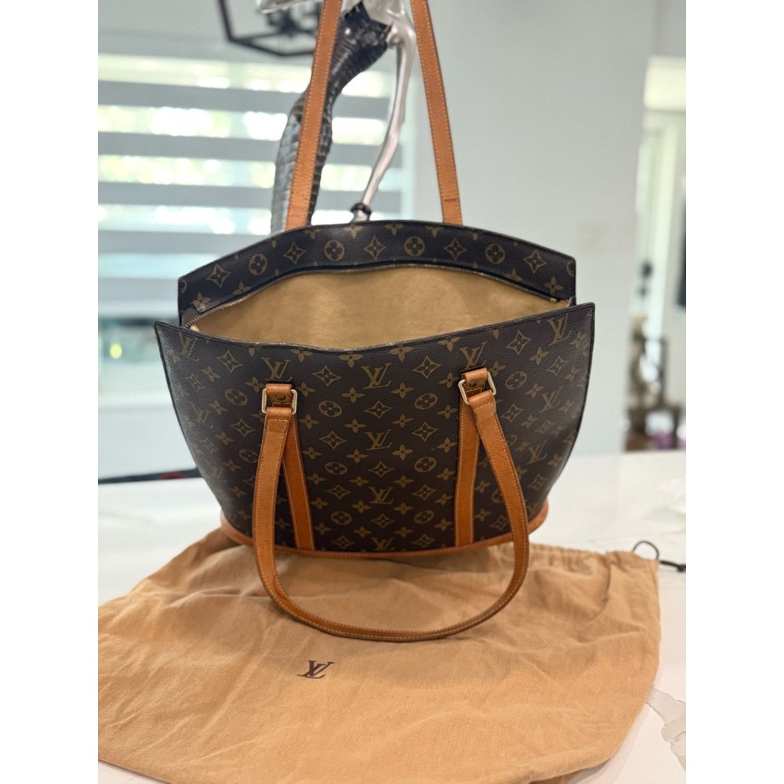 Louis Vuitton Louis Vuitton Brown Monogram Vintage Babylone Tote Size ONE SIZE - 9 Thumbnail
