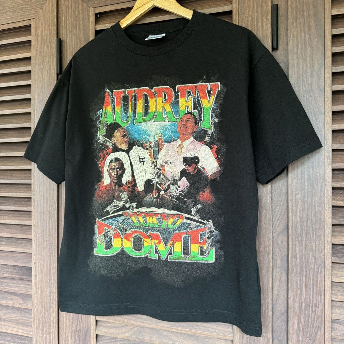 Japanese Brand × Rap Tees Audrey Tokyo Dome All Night Nippon Rap Tee Size US L / EU 52-54 / 3 - 2 Thumbnail