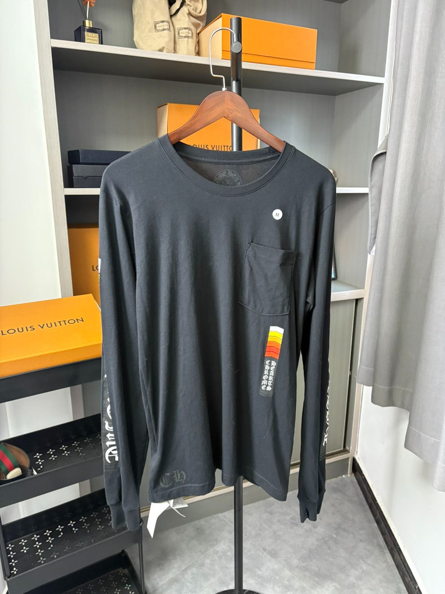 Chrome Hearts Chrome Hearts Black T-Shirt M Men Size US M / EU 48-50 / 2 - 1 Thumbnail