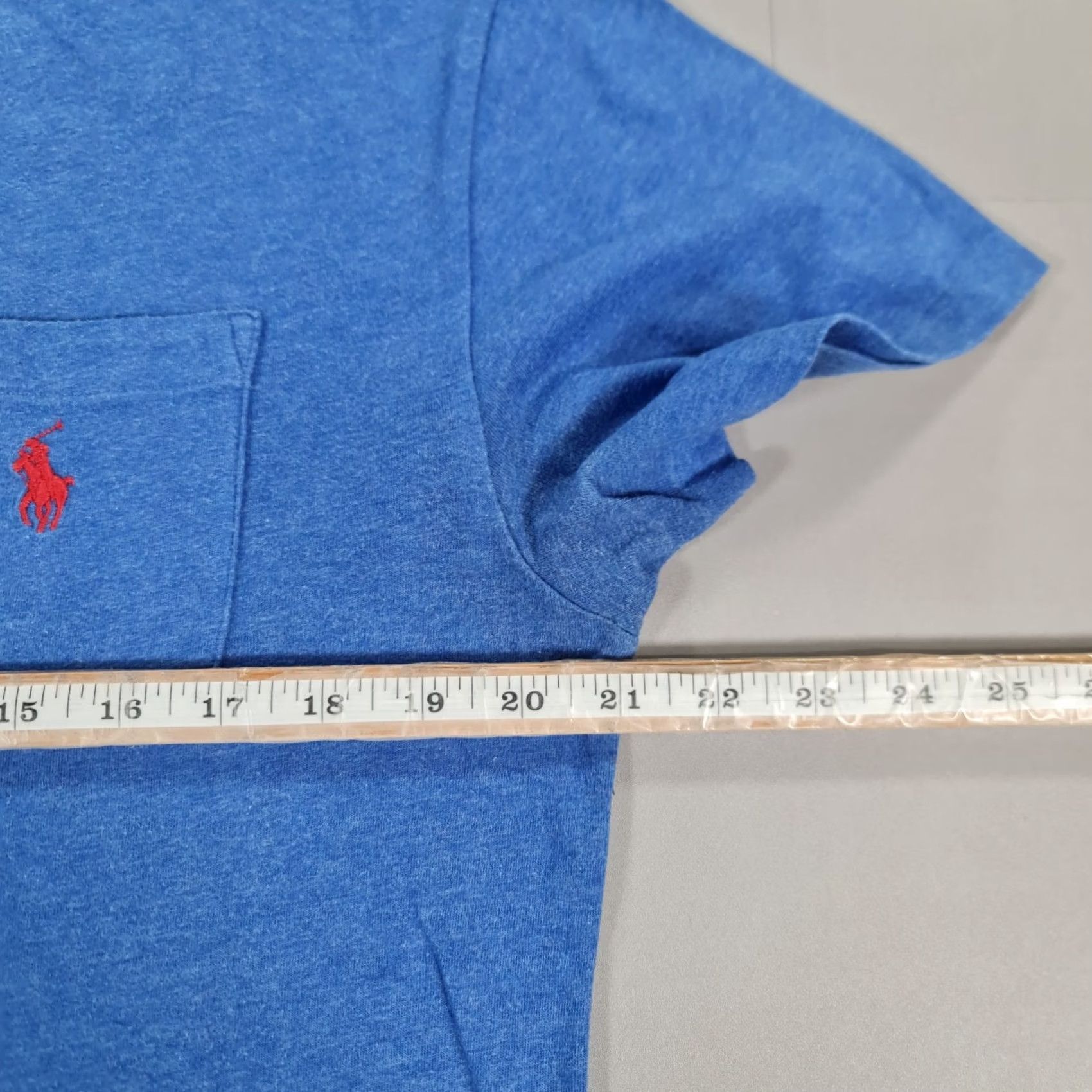 Polo Ralph Lauren Polo Ralph Lauren Mens T Shirt Blue Small Classic Fit Pocket Tee Cotton Regular Size S Short Sleeve Crew Neck Logo Size US S / EU 44-46 / 1 - 6 Thumbnail