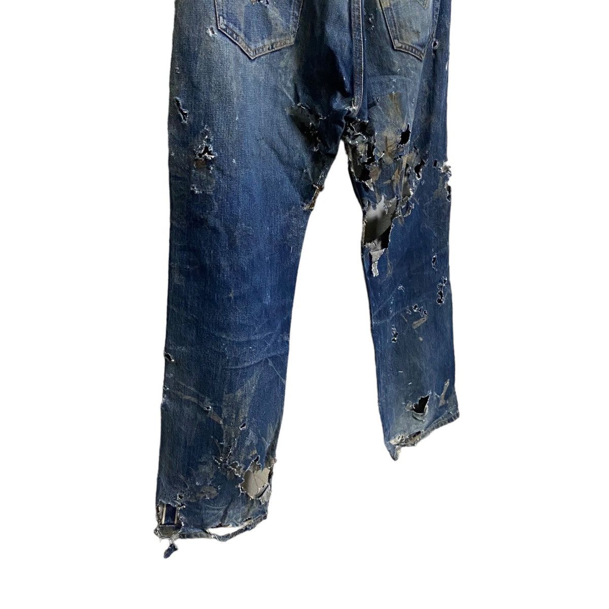 Levi's Levis Selvedge 501XX Big E Vintage distressed Size US 33 - 20 Thumbnail