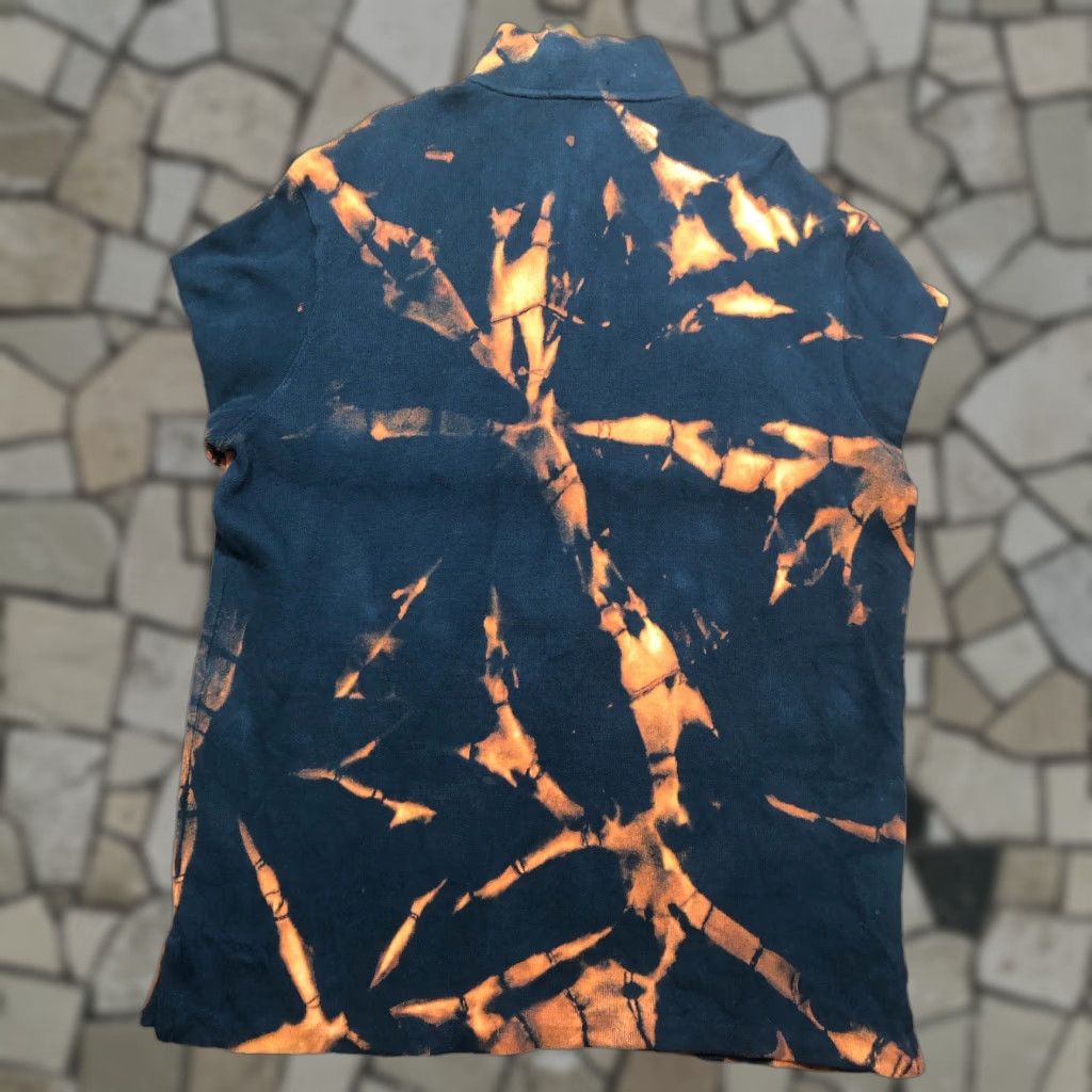 Polo Ralph Lauren Polo Ralph Lauren Sweater Shirt Mens L Black Tie Dye Acid Wash 1/4 Zip Pullover Mock Neck Knit-1 Of 1 Size US L / EU 52-54 / 3 - 1 Thumbnail