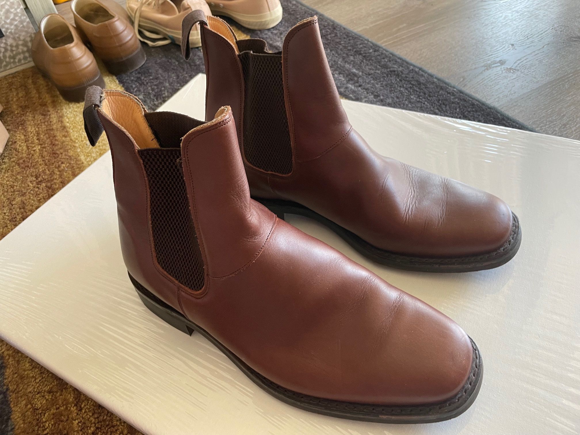 Other Super Hampton Workman's Boot by English Bootmaker J. Cheaney Size US 11 / EU 44 - 3 Thumbnail