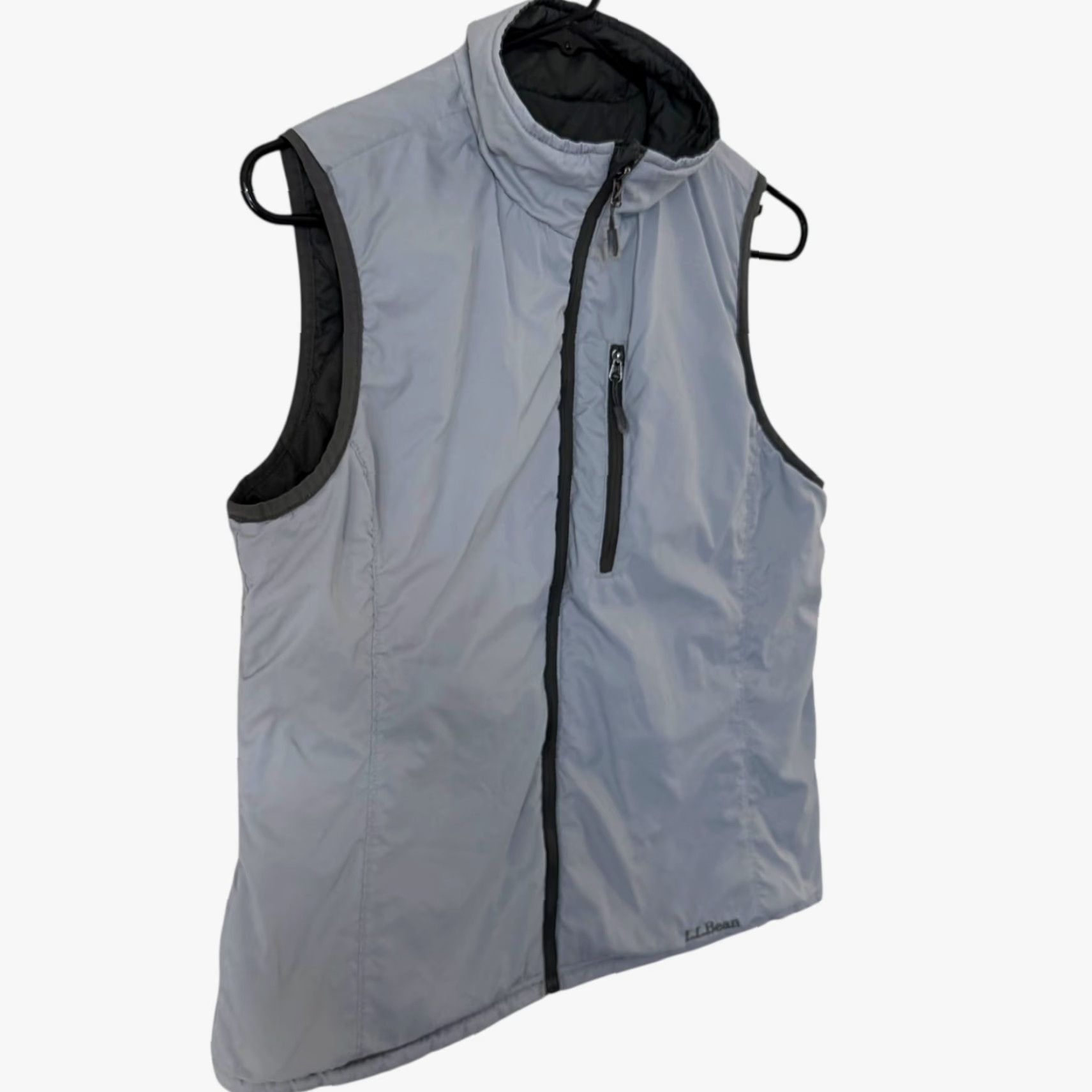 Vintage L.L. Bean Lightweight Reversible Quilted Vest Gray Women’s Small Outdoors Hiking Vest Size S / US 4 / IT 40 - 7 Thumbnail