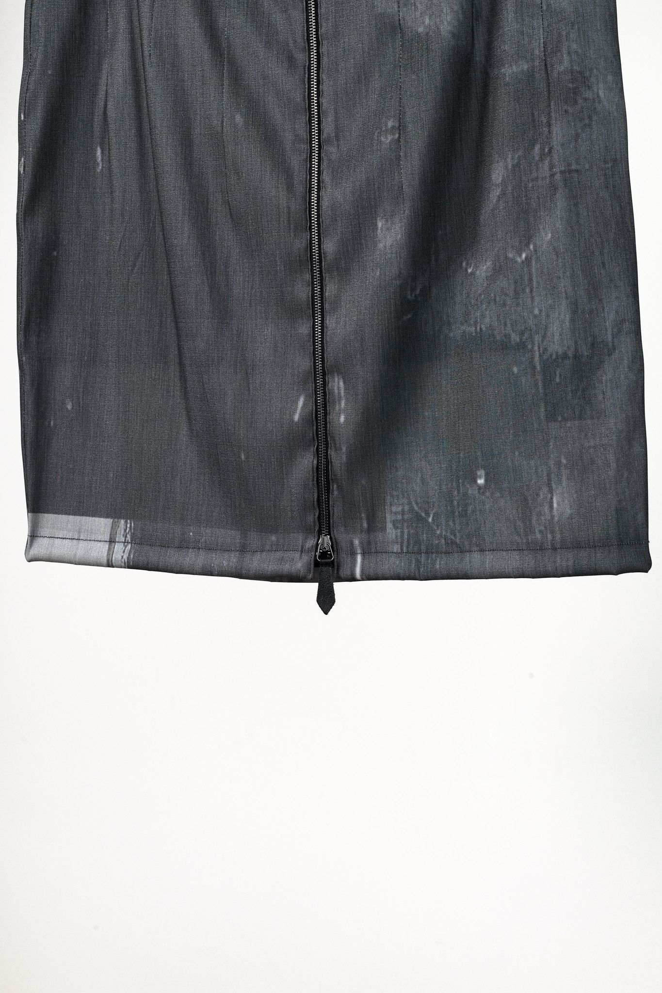 Annette Gortz Annette Gortz Grey Pleated Paint Splatter Skirt Size 27" / US 4 / IT 40 - 6 Thumbnail