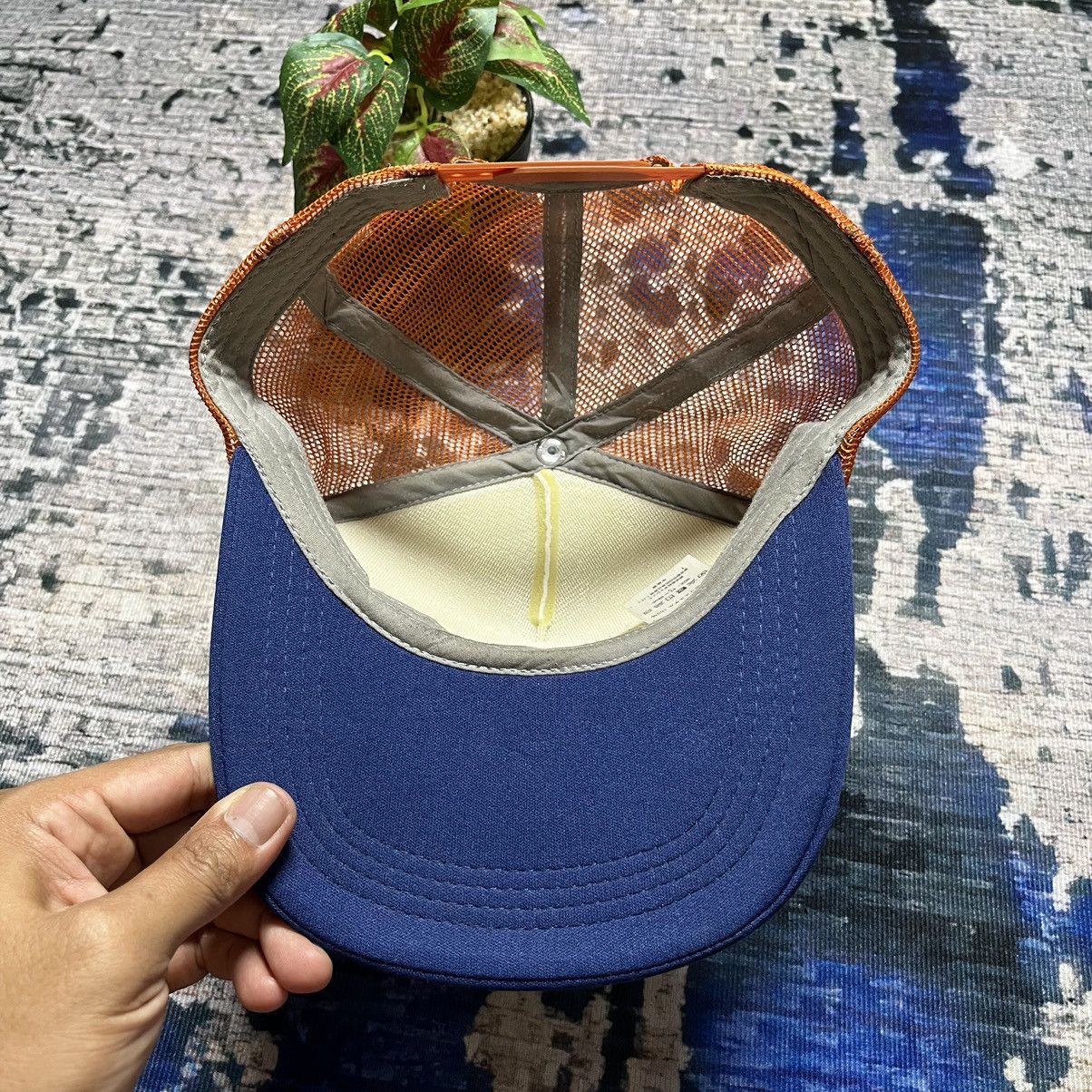 Dickies × Vintage ⚡️Dickies Big Logo Trucker Cap 2 Tone Size ONE SIZE - 3 Thumbnail