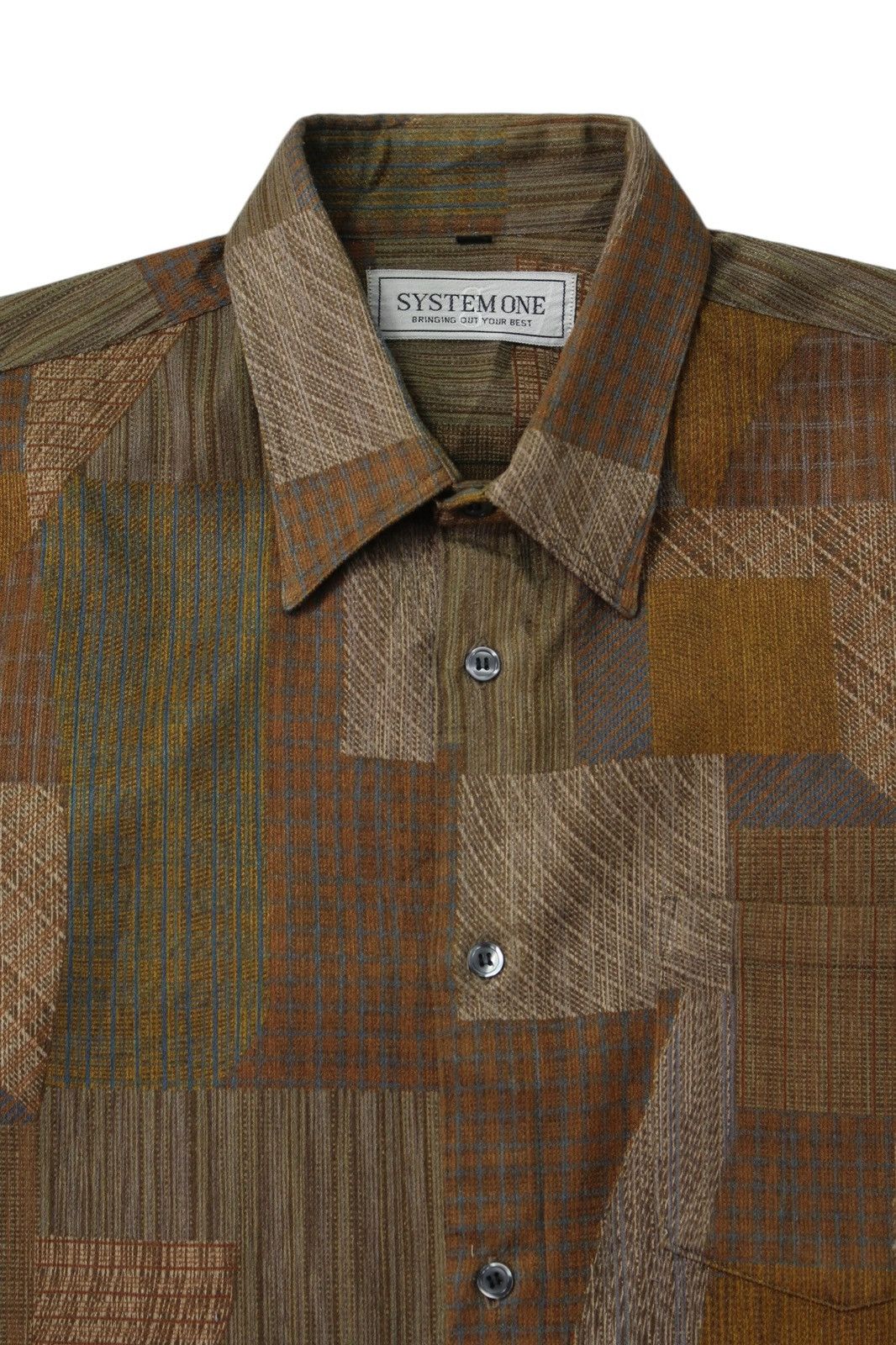 Vintage 2000S SYSTEM ONE HEAVY SHIRT Size US L / EU 52-54 / 3 - 2 Thumbnail