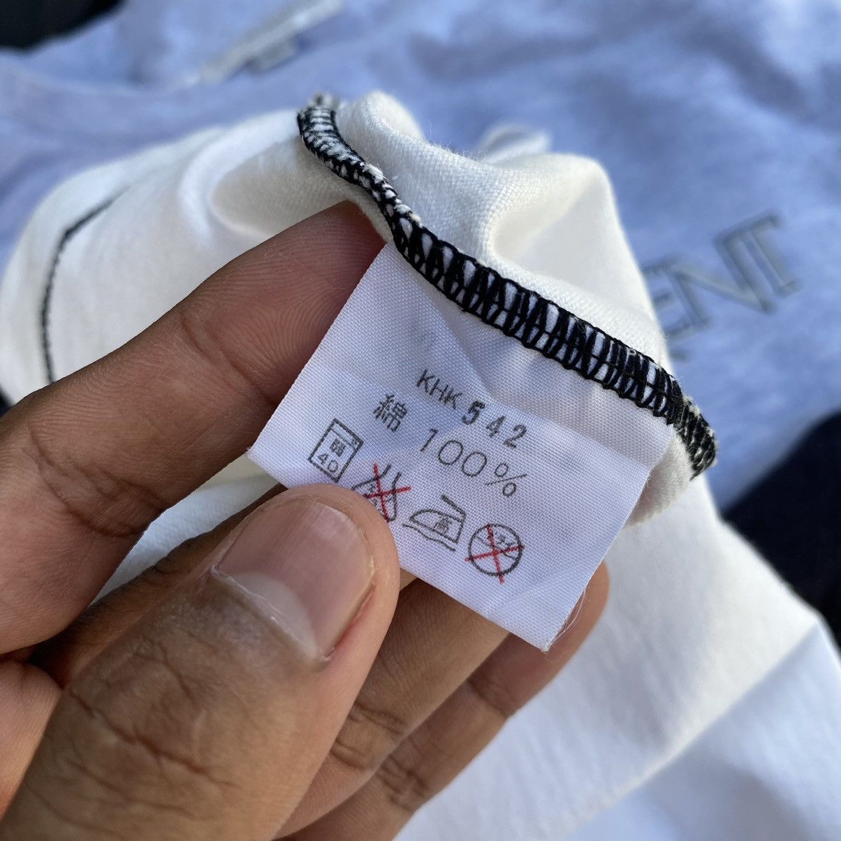 Kenzo Vintage Kenzo Jeans Shirt Embroidery Kenzo Jeans SunFaded Size US M / EU 48-50 / 2 - 15 Thumbnail