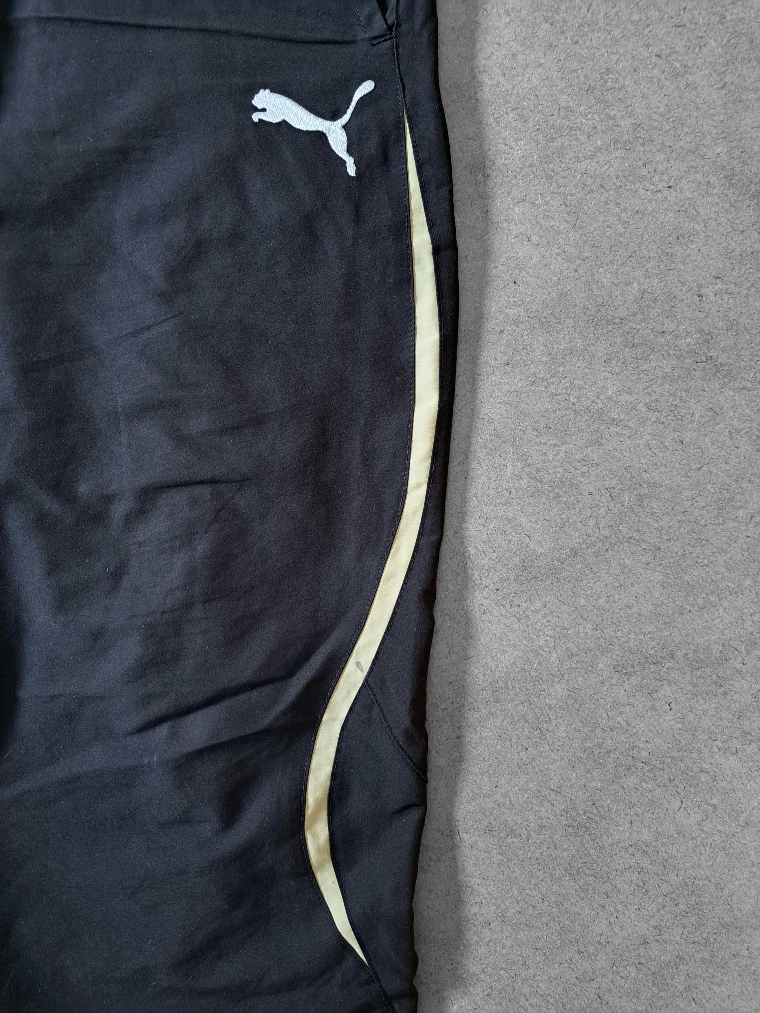 Puma Puma Italia Black Pants 00's Y2K Joggers Streatwear Size US 36 / EU 52 - 4 Thumbnail