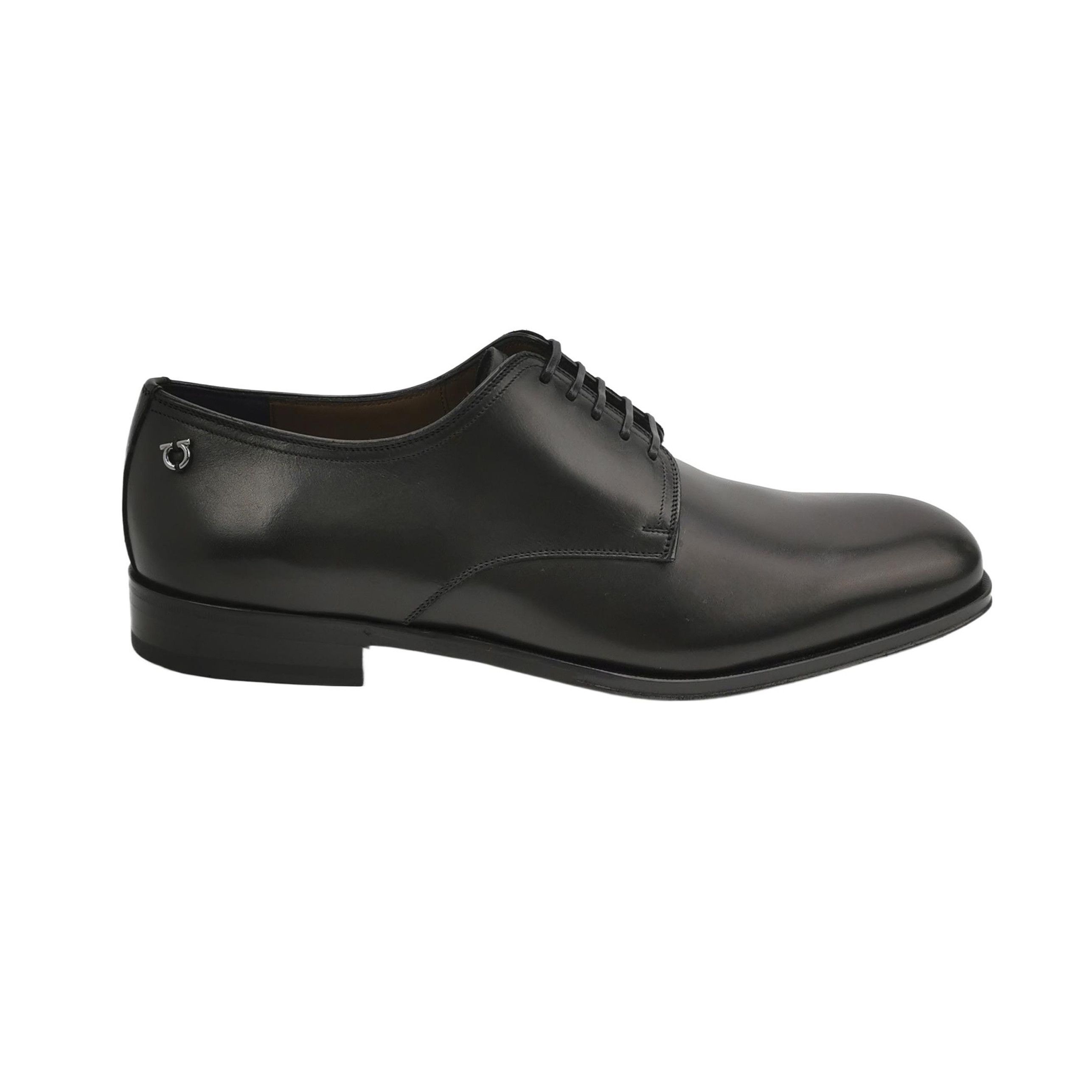 Salvatore Ferragamo Salvatore Ferragamo Leather Lace-Up Derby Shoes 44.5 Size US 11 / EU 44 - 1 Thumbnail