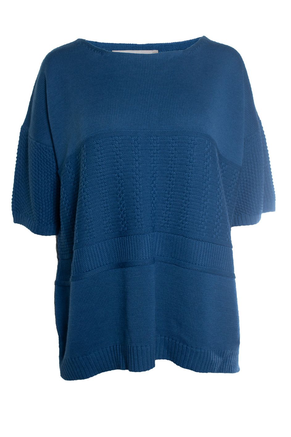 Paul & Joe Paul & Joe Sister, blue knitted oversized top Size L / US 10 / IT 46 - 1 Thumbnail