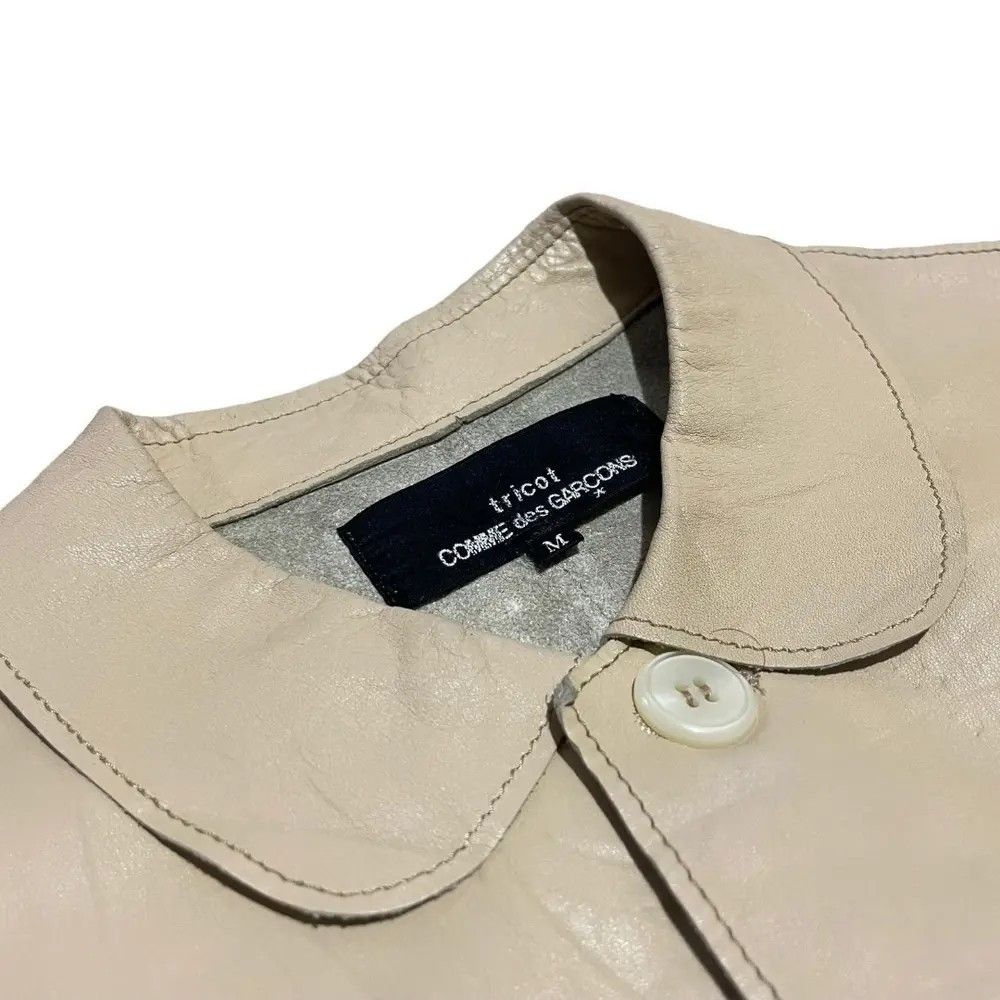 Comme des Garcons Vintage Tricot Comme Des Garcons Full Leather Jacket Size US M / EU 48-50 / 2 - 6 Thumbnail
