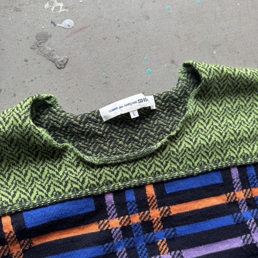Comme des Garcons SHIRT CDG Mutli-color Knit Sweater Size US L / EU 52-54 / 3 - 3 Thumbnail