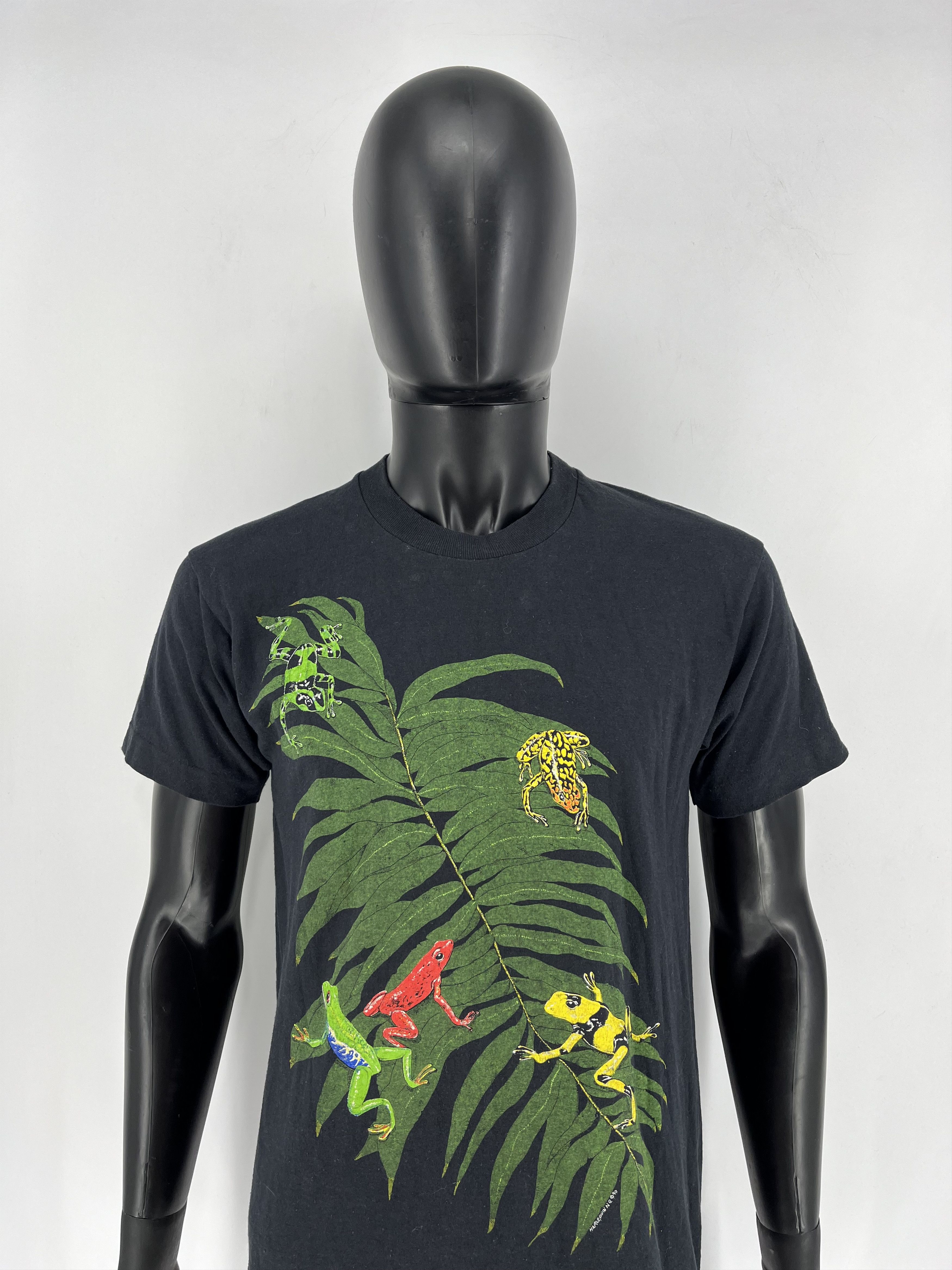 Vintage Vintage Harlequin Mens Wildlife Tree Frogs Single Stitch USA Size US M / EU 48-50 / 2 - 1 Thumbnail