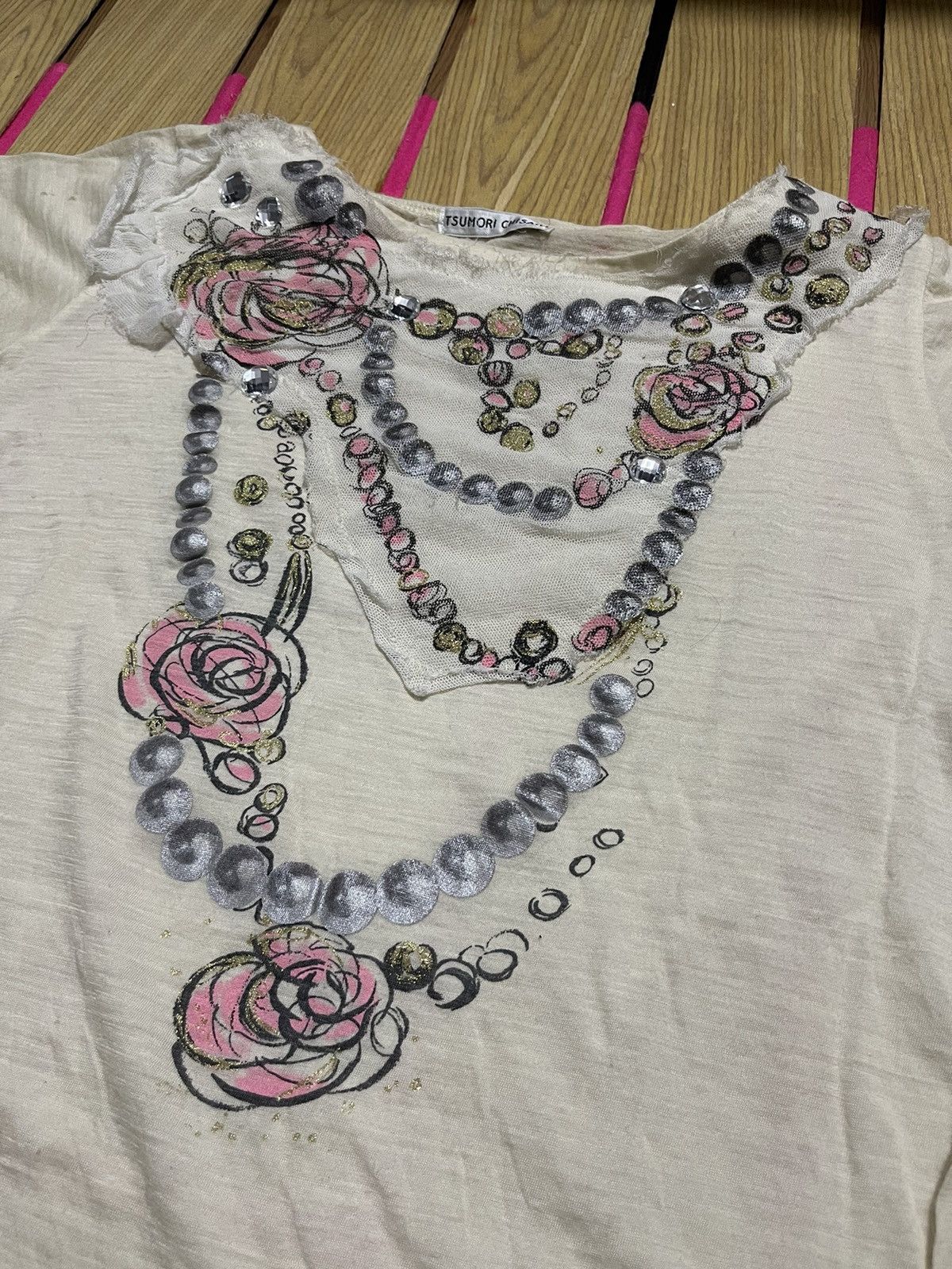 Issey Miyake TSUMORI CHISATO long sleeve tshirt Size L / US 10 / IT 46 - 3 Thumbnail