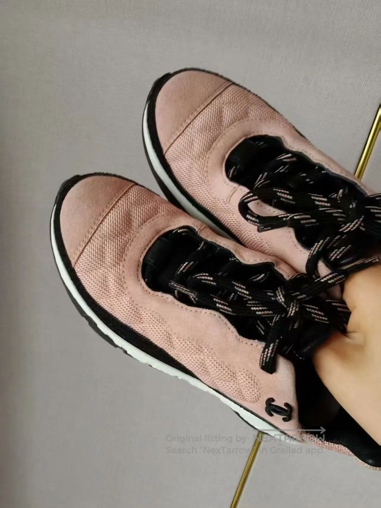 Chanel Chanel Women's Pink Sneakers. Size US 4 / IT 34 - 2 Thumbnail