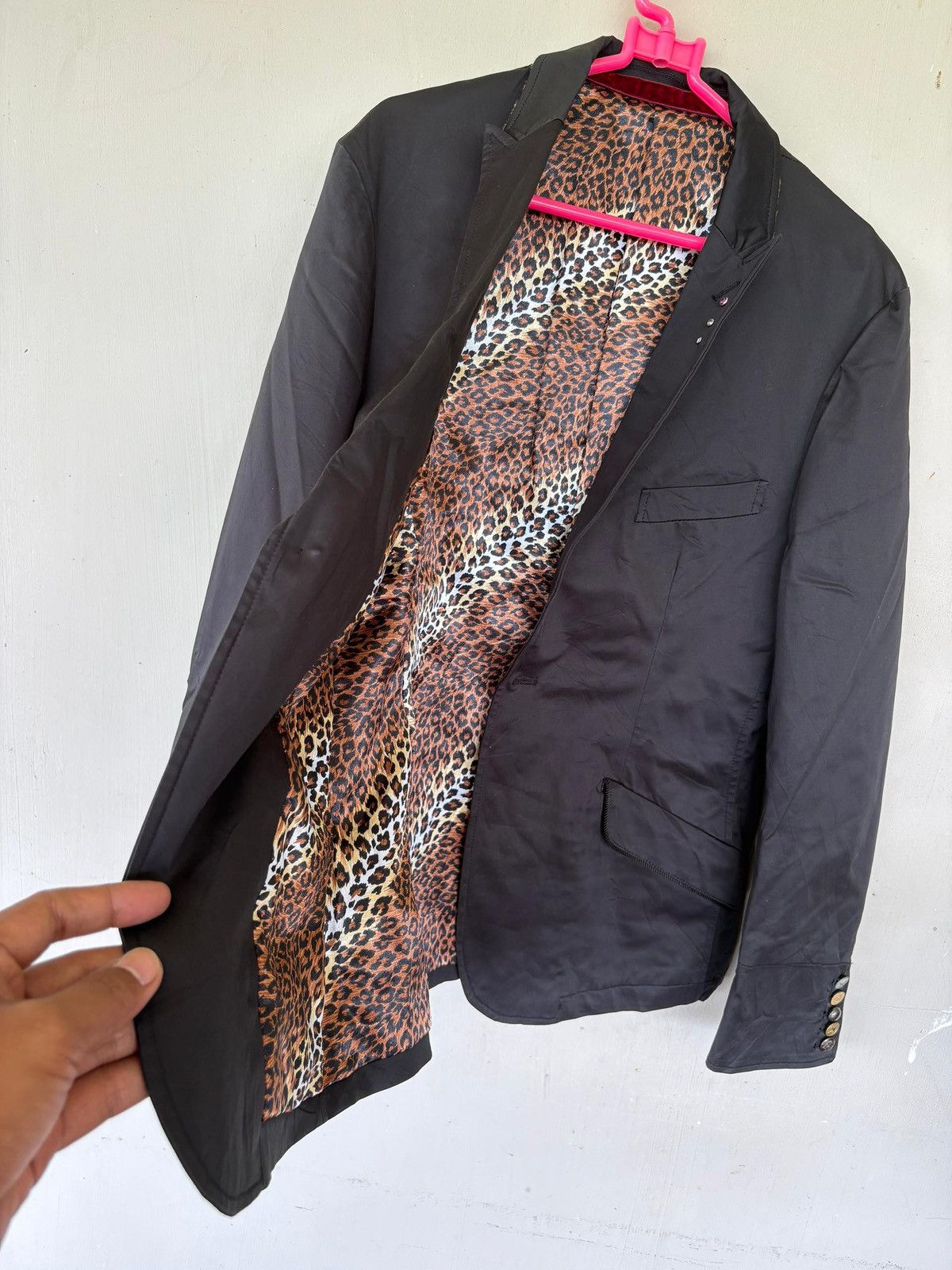 PPFM PPFM Coat Blazer Jacket Leopard Inner Inside Design Size US L / EU 52-54 / 3 - 4 Thumbnail