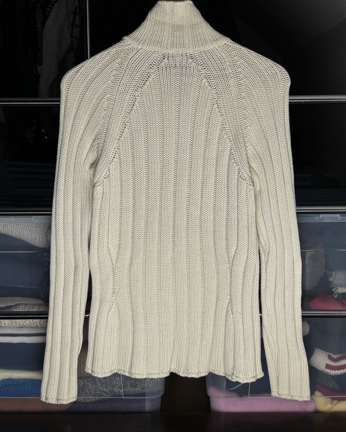 Hugo Boss Hugo Boss Vintage Knit Zip Up Sweater Size L / US 10 / IT 46 - 7 Thumbnail