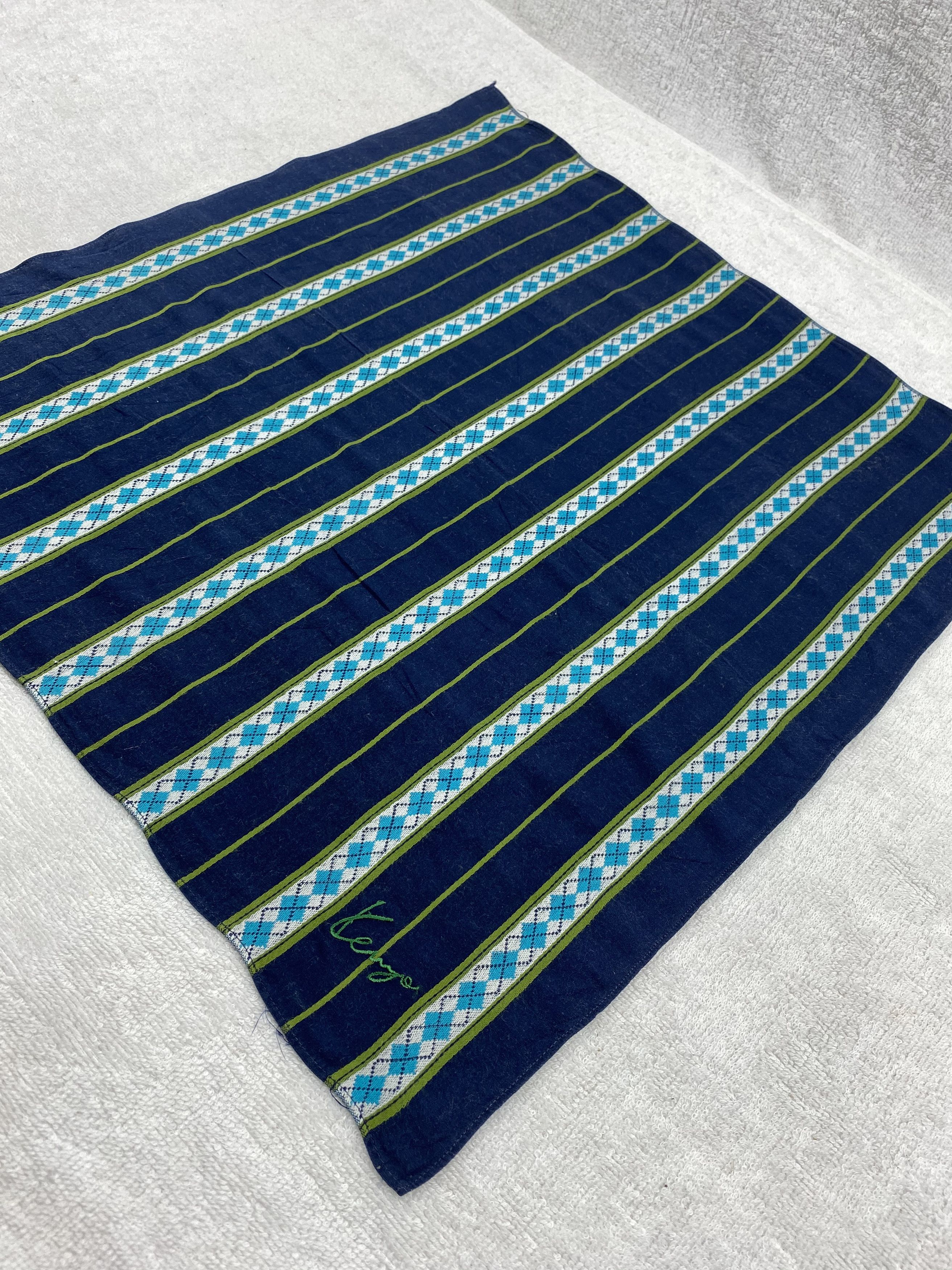 Kenzo × Vintage Kenzo Handkerchief / Bandana / Neckerchief Size ONE SIZE - 4 Thumbnail
