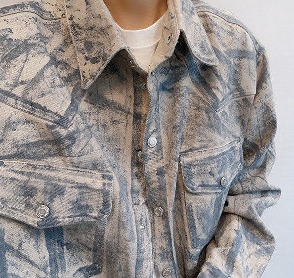 Sabotage — Avant-garde A-print Top Sabotage — Avant-garde A-print