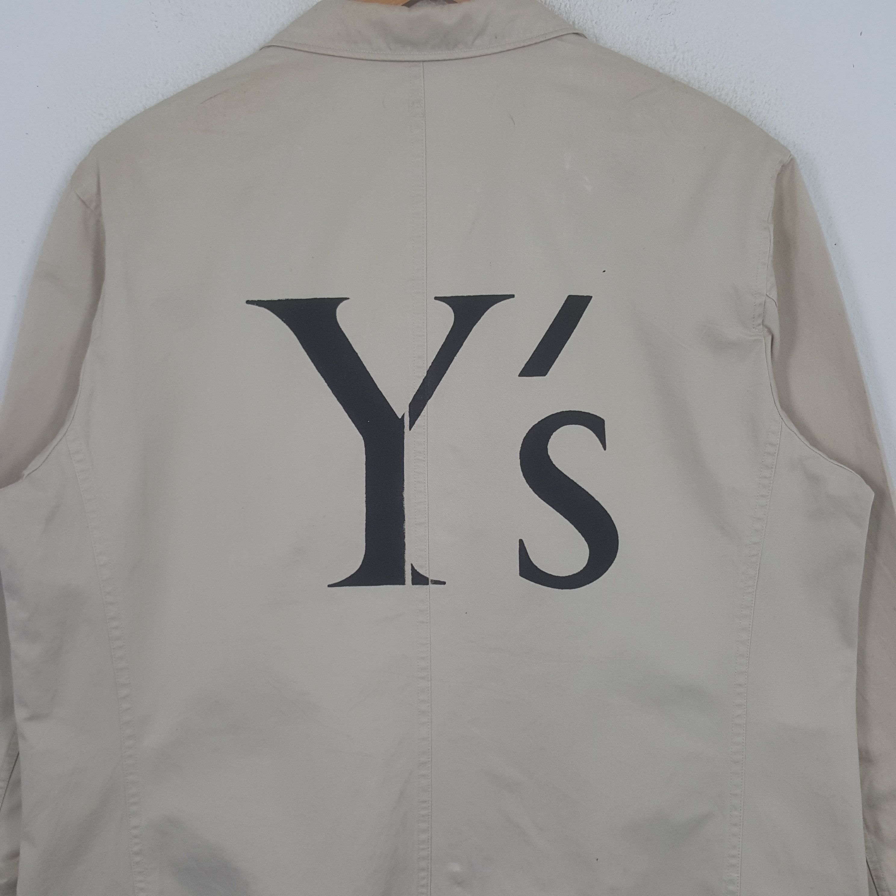 Vintage × Y's × Yohji Yamamoto Vintage Y'S For Men by Yohji Yamamoto Japanese Brand Jacket Size US L / EU 52-54 / 3 - 2 Thumbnail