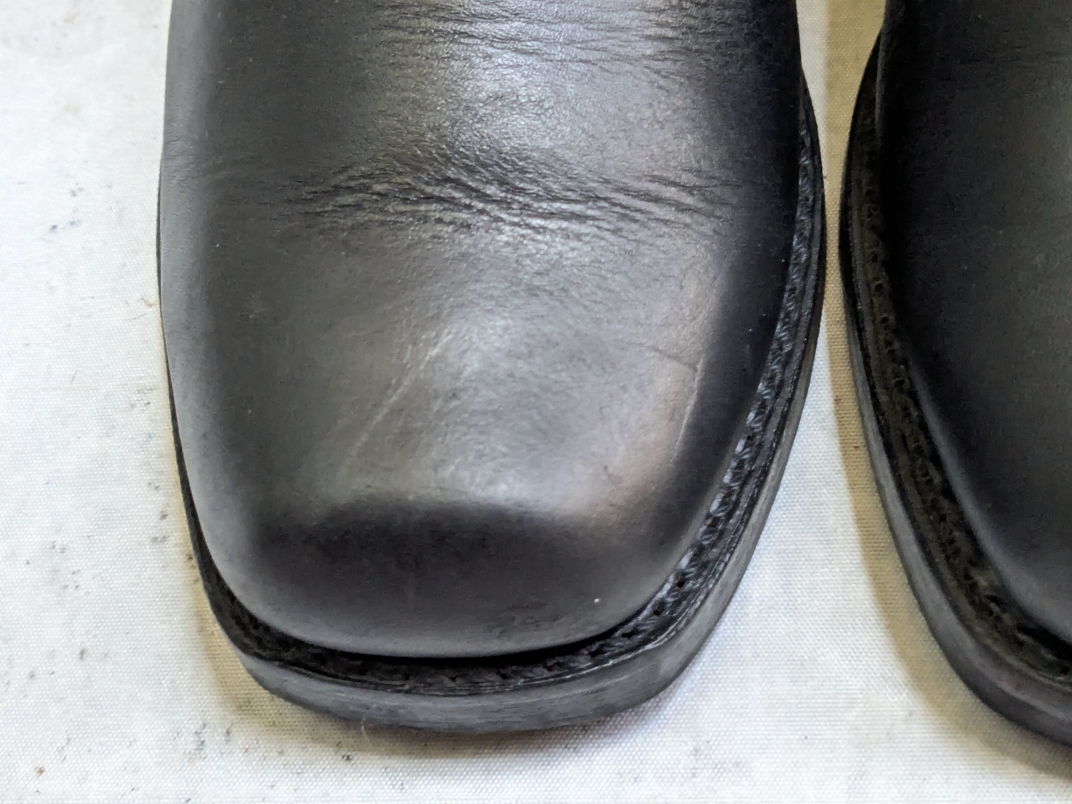 Frye Frye Harness Black Leather 9.5 M Leather Buckle Size US 9 / EU 42 - 7 Thumbnail