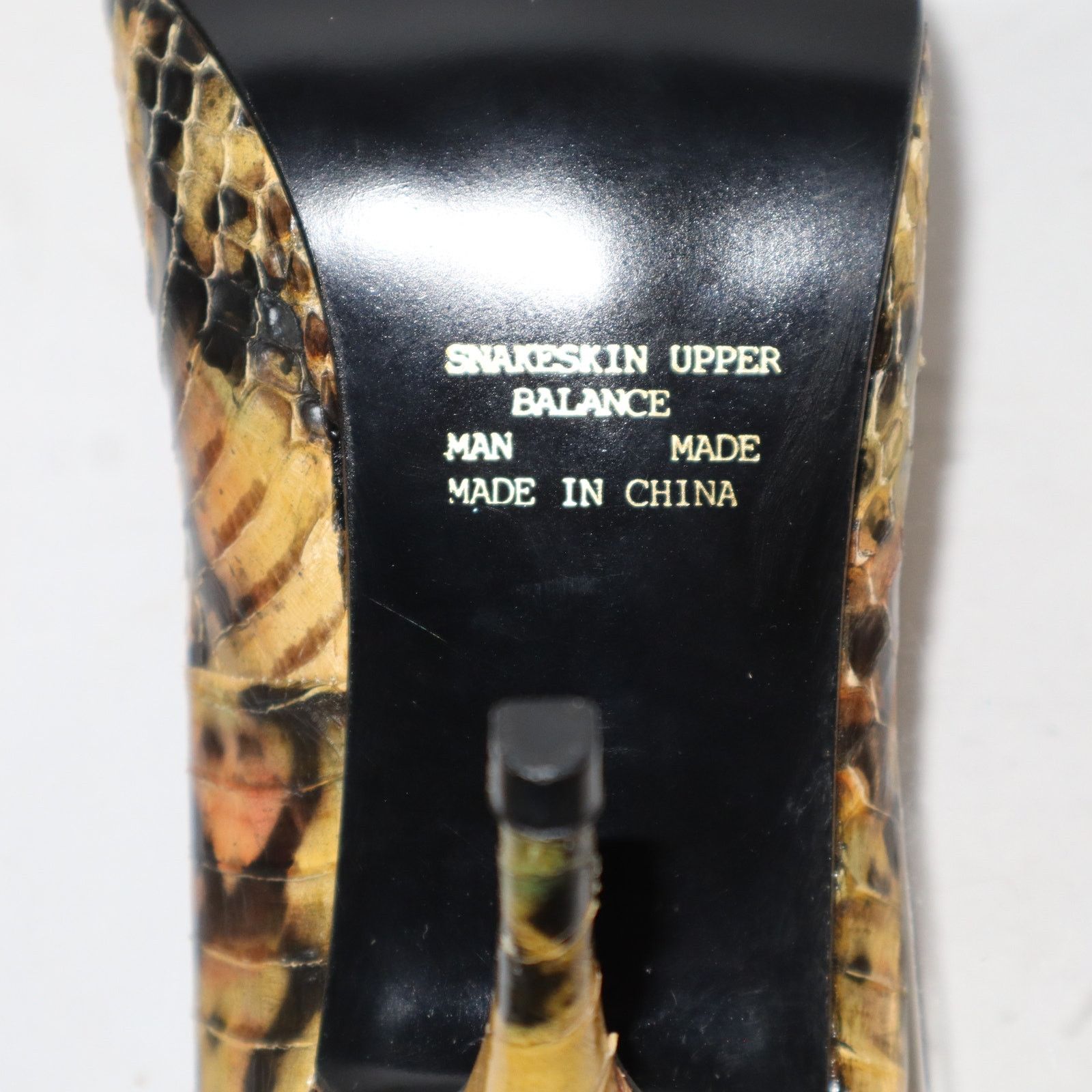 Other Julian Gold Python/Snakeskin Stiletto Pumps Size 10 Size US 10 / IT 40 - 8 Thumbnail