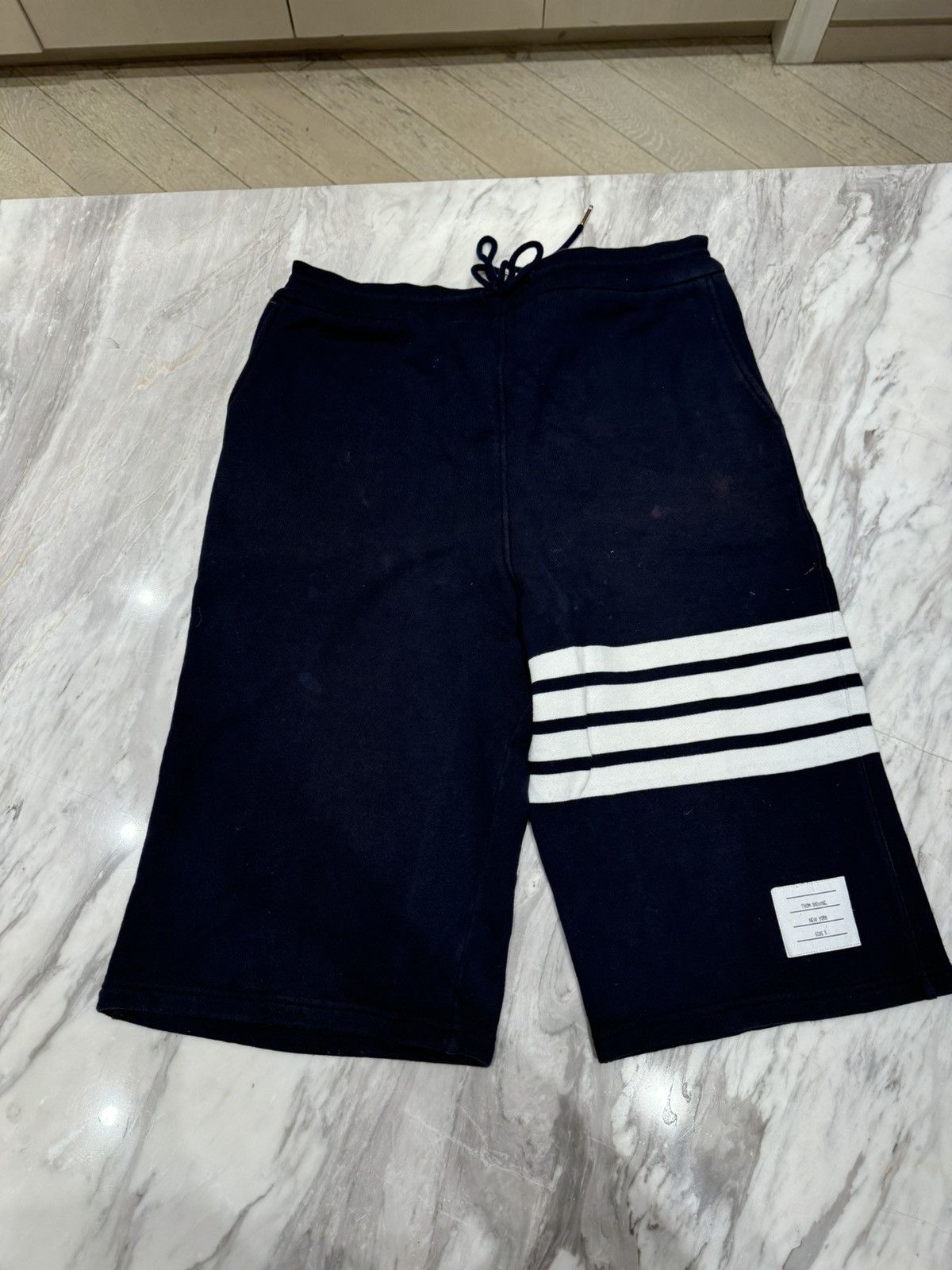 Thom Browne Thom Brown Navy Blue Shorts Size US 40 / EU 56 - 1 Thumbnail