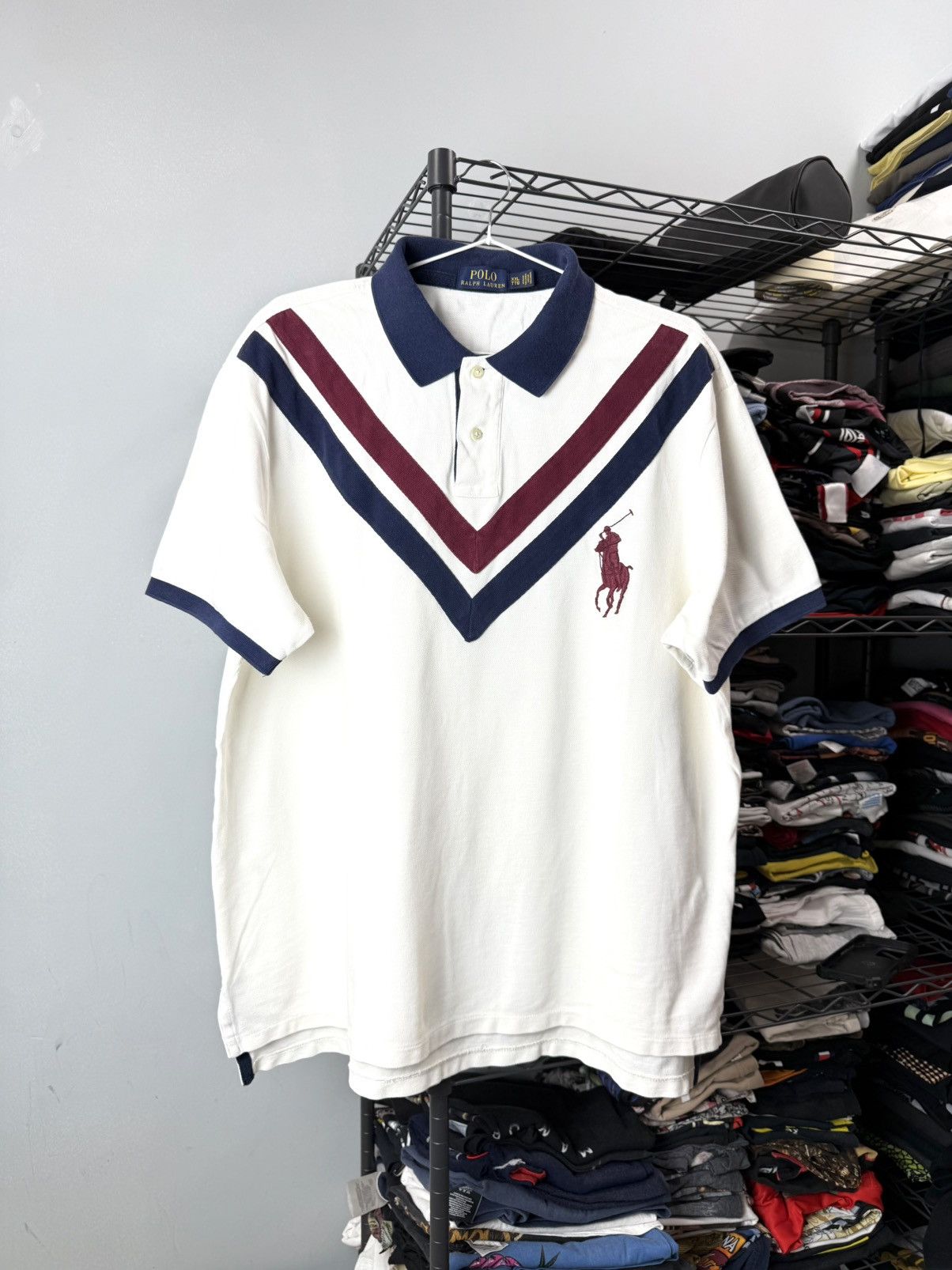 Polo Ralph Lauren Vintage Polo Ralph Lauren Polo Shirt Tee Size US XXL / EU 58 / 5 - 1 Thumbnail