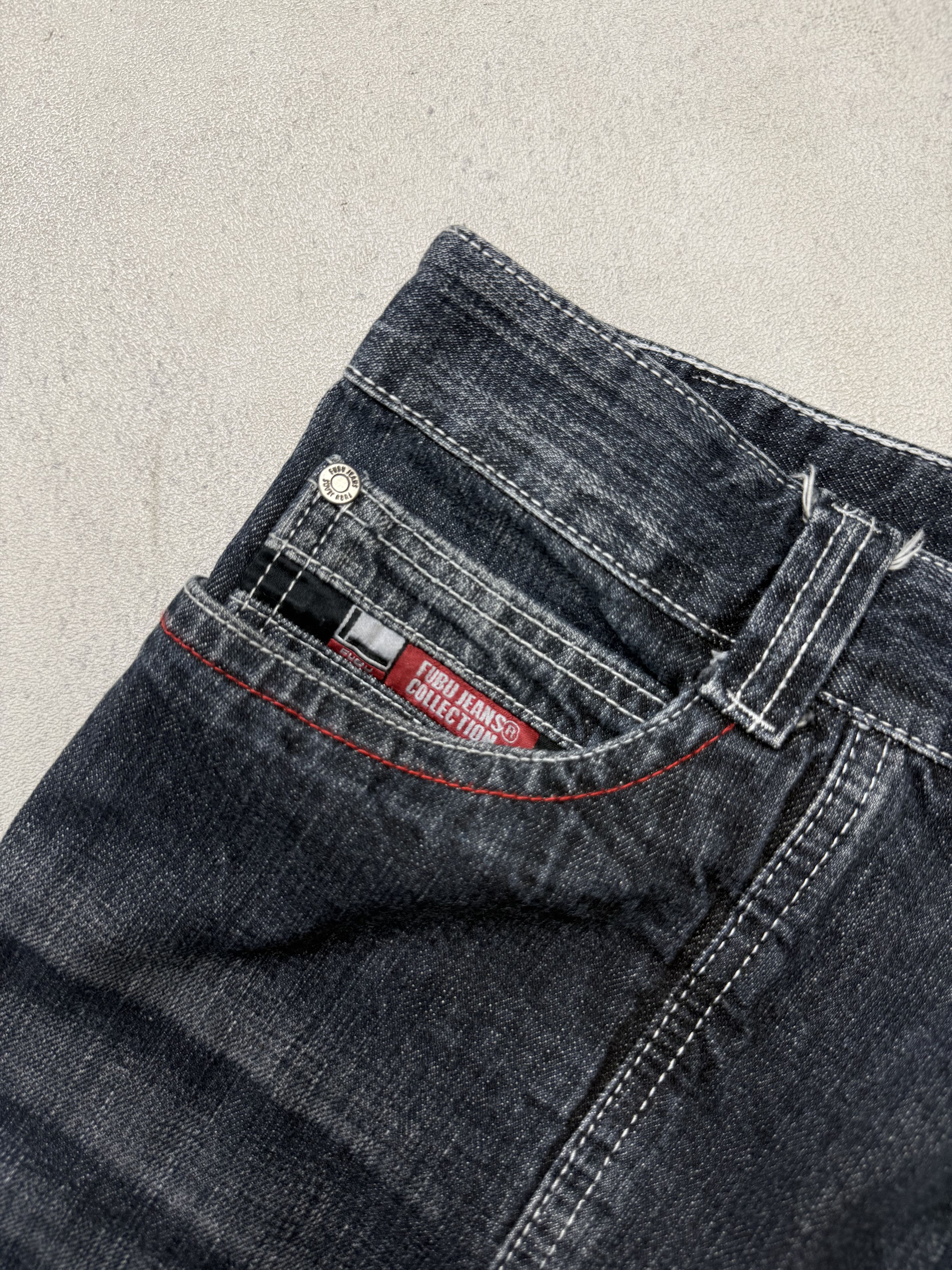 Fubu Vintage Y2K Fubu Baggy Denim Jeans Size US 36 / EU 52 - 10 Thumbnail