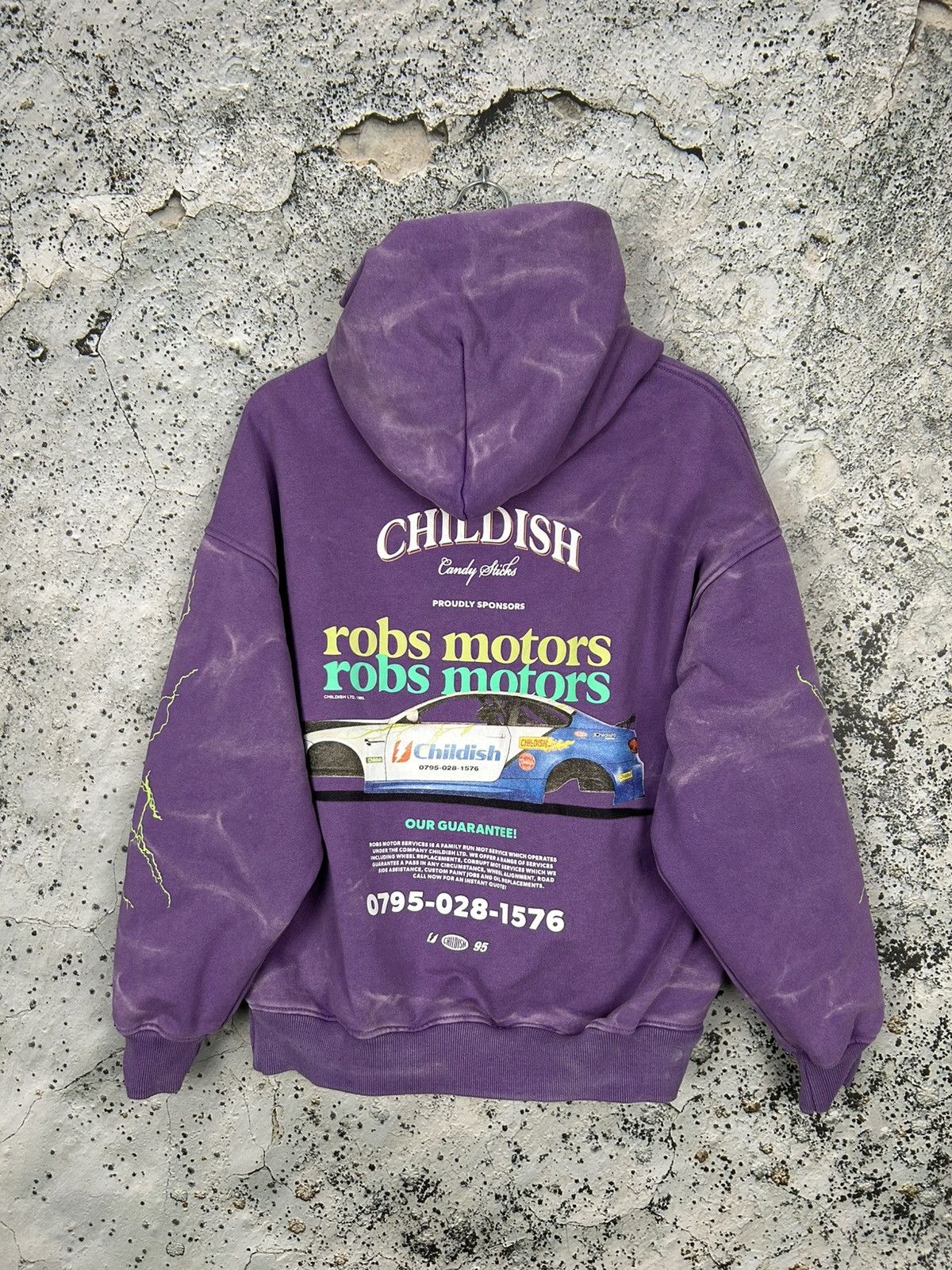 CHILDS Childish Robs Motors Hoodie Streetwear Rap Baggy Skate Size US S / EU 44-46 / 1 - 1 Thumbnail