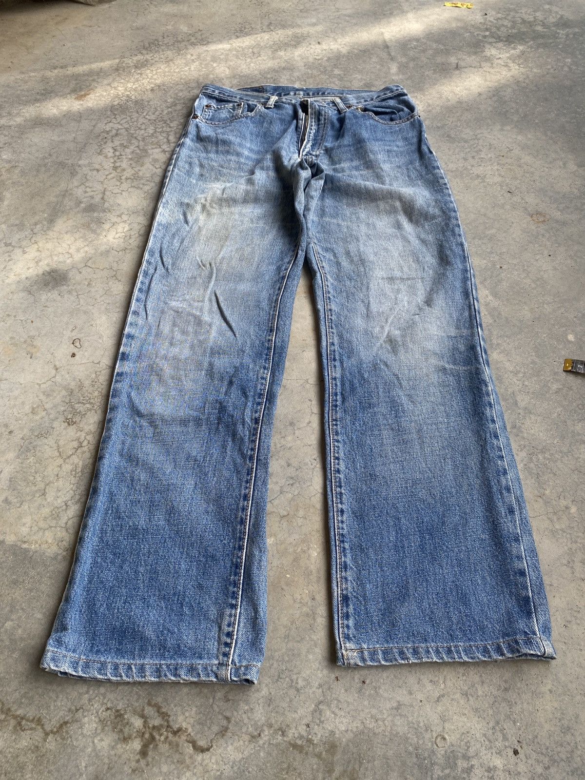 Vintage GL HEARTS denim pants (sku 4)