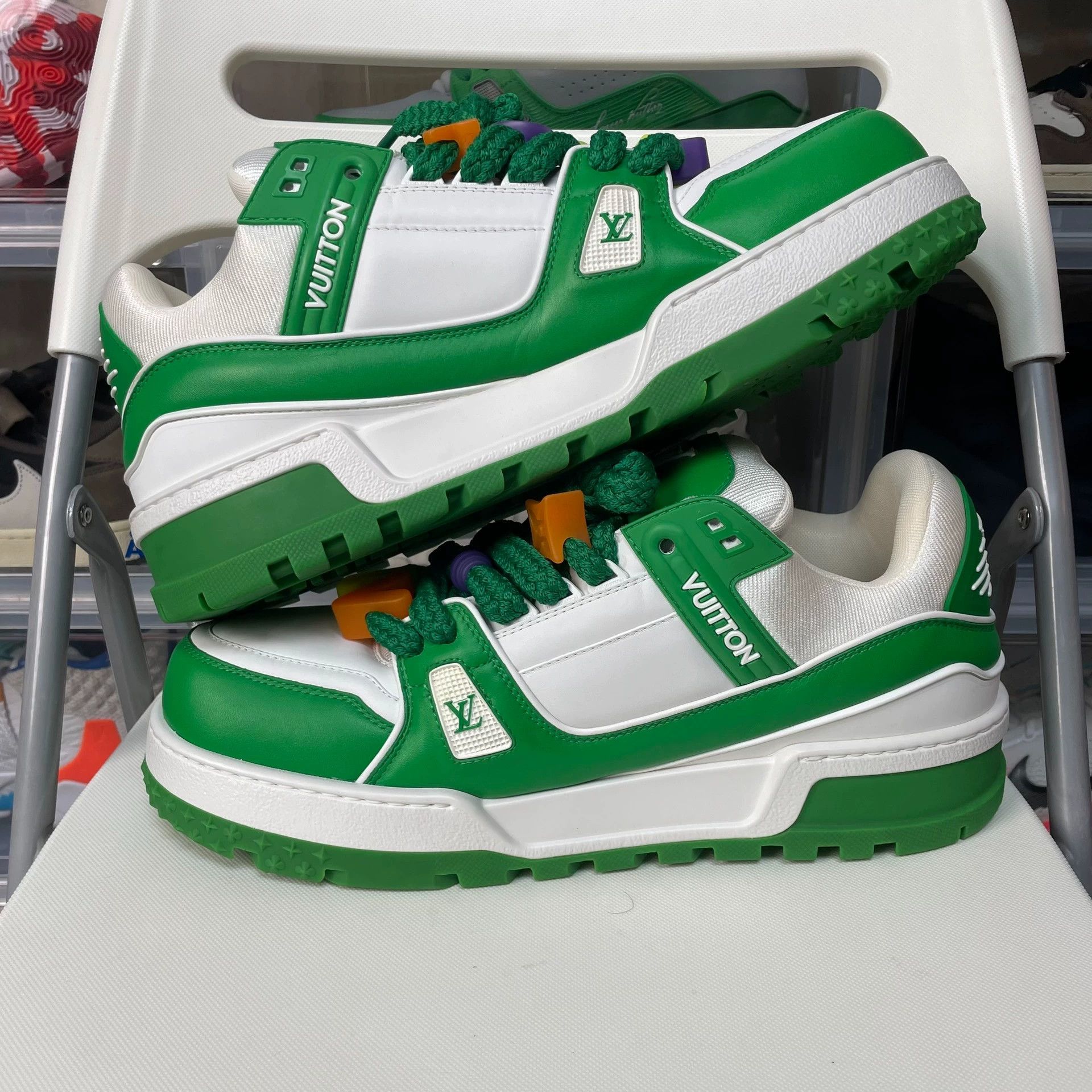 Louis Vuitton LOUIS VUITTON Trainer Jigglypuff 45.5 NEW Size US 12.5 / EU 45-46 - 6 Thumbnail