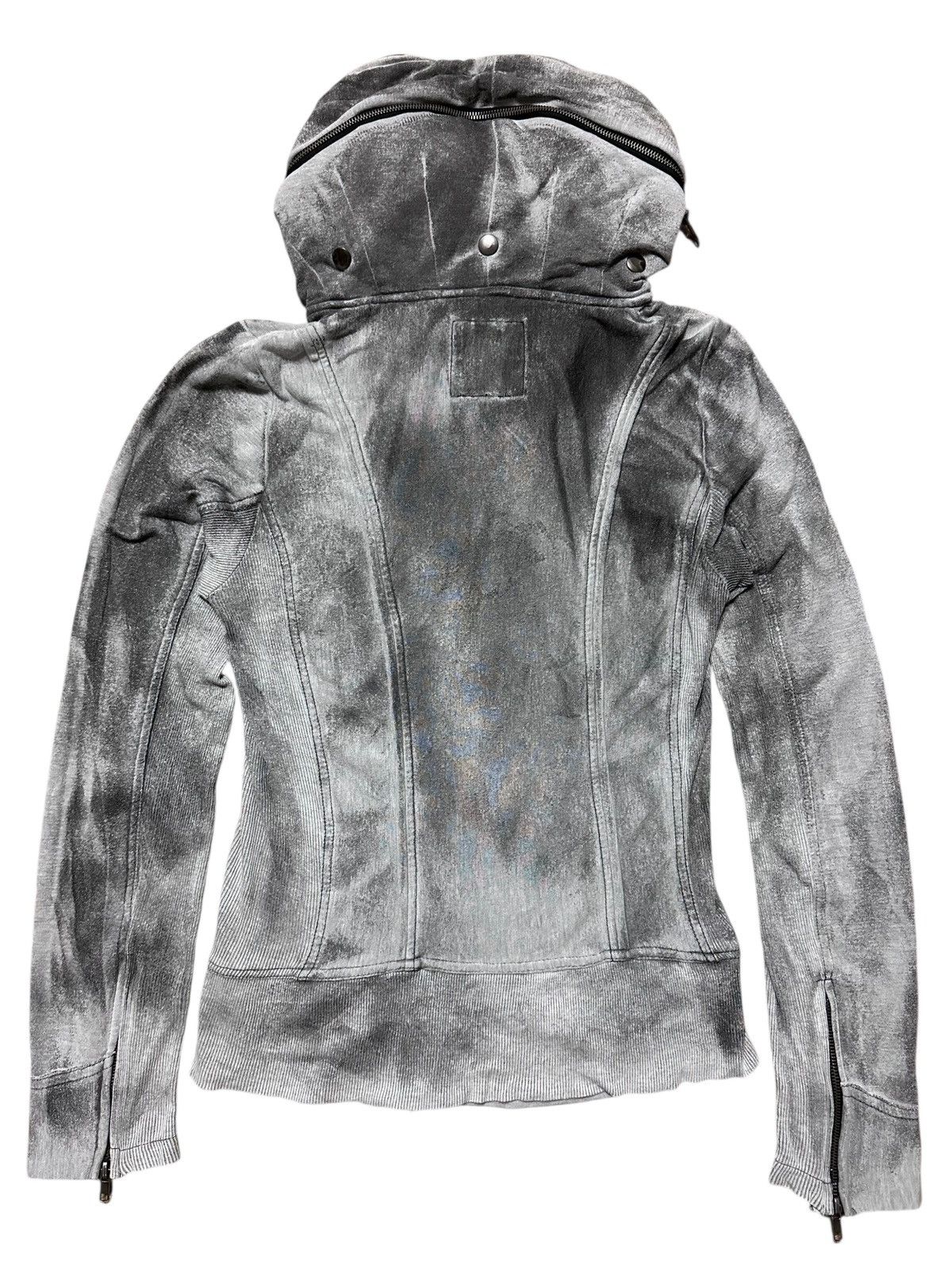 If Six Was Nine × Le Grande Bleu (L.G.B.) × Vintage RARE ‼️ Vintage Buffalo Bobs Asymmetrical Bono Hoodie Size US S / EU 44-46 / 1 - 3 Thumbnail