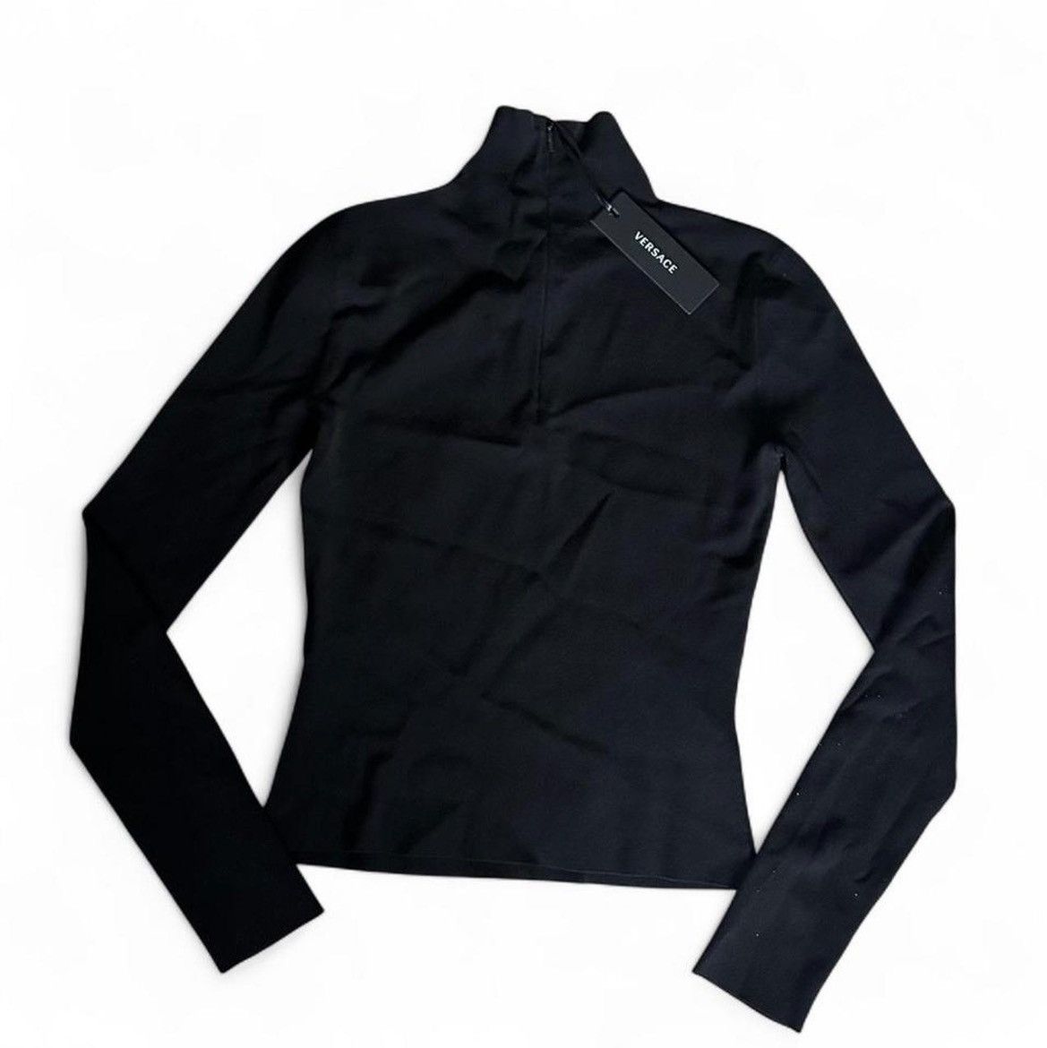 Other Versace Turtle Neck Knit Sweater Size S / US 4 / IT 40 - 1 Thumbnail