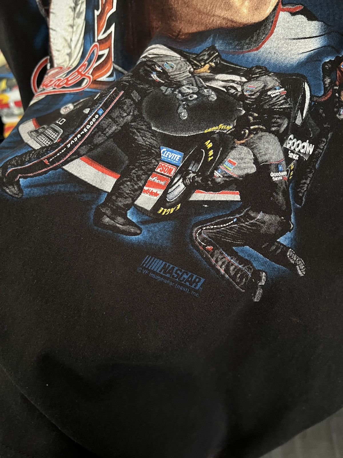 Lee 90s NASCAR Dale Earnhardt The Man Tee Size US L / EU 52-54 / 3 - 3 Thumbnail