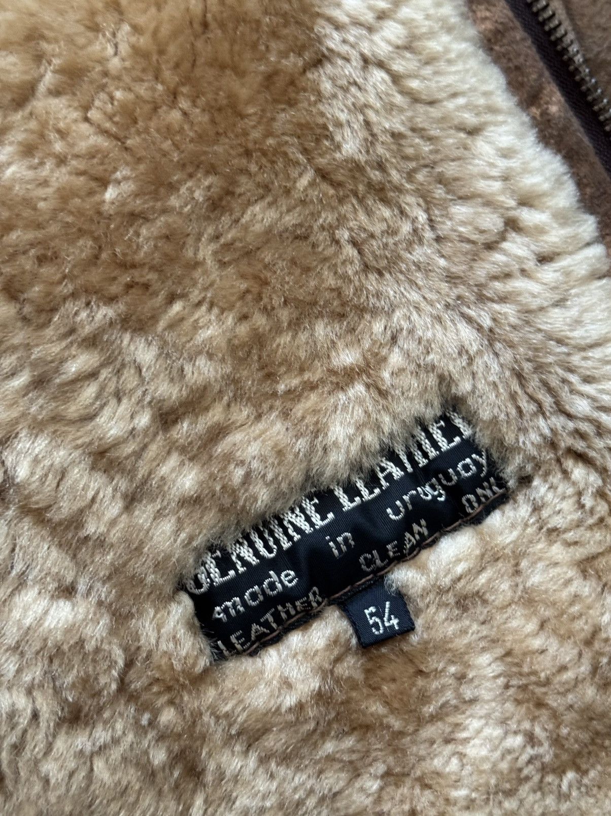 Vintage 90s Pierre Cardin Military Genuine Leather B3 Jacket
