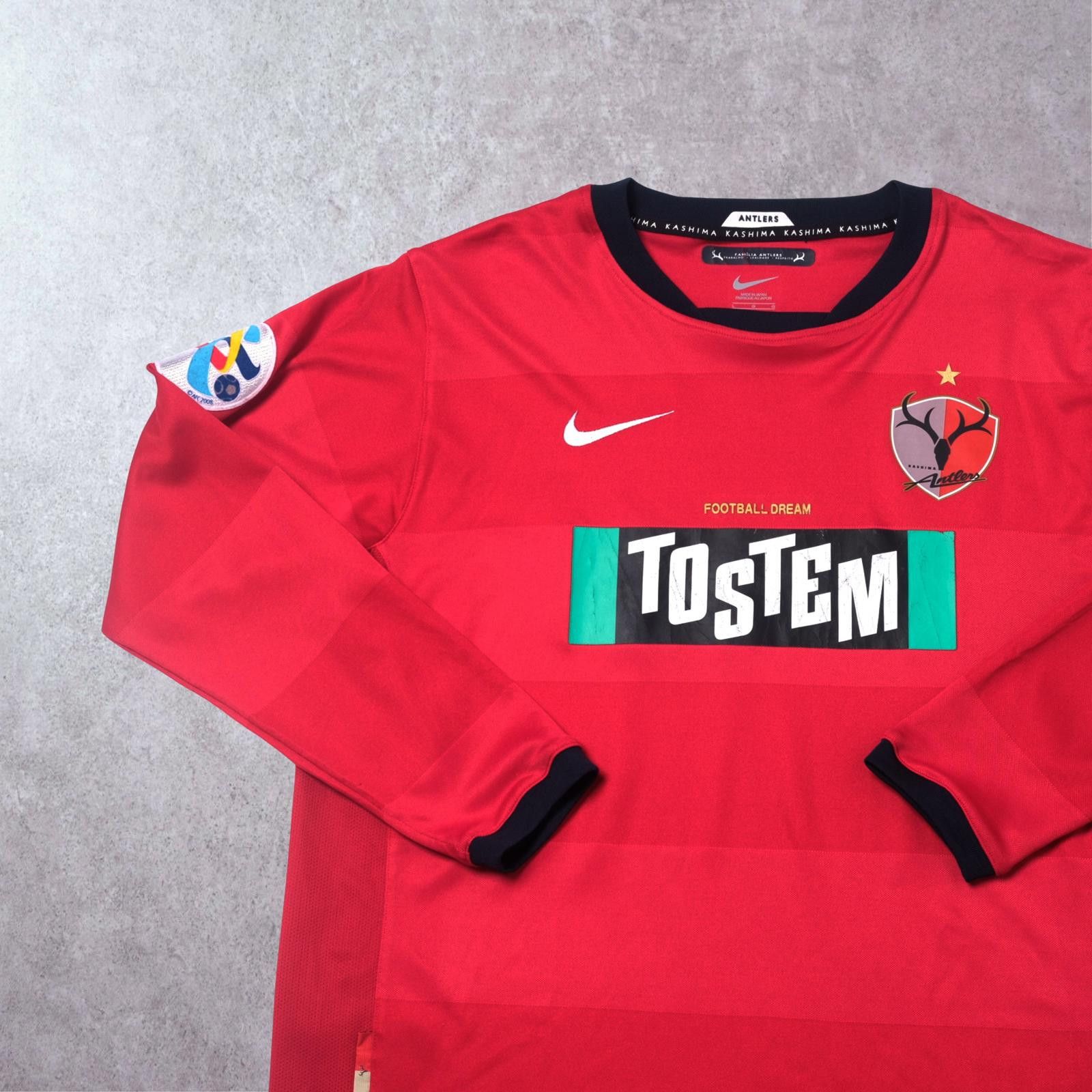 Nike 2010/11 Kashima Antlers Home Shirt J-League Nike (L/XL) Size US L / EU 52-54 / 3 - 3 Thumbnail