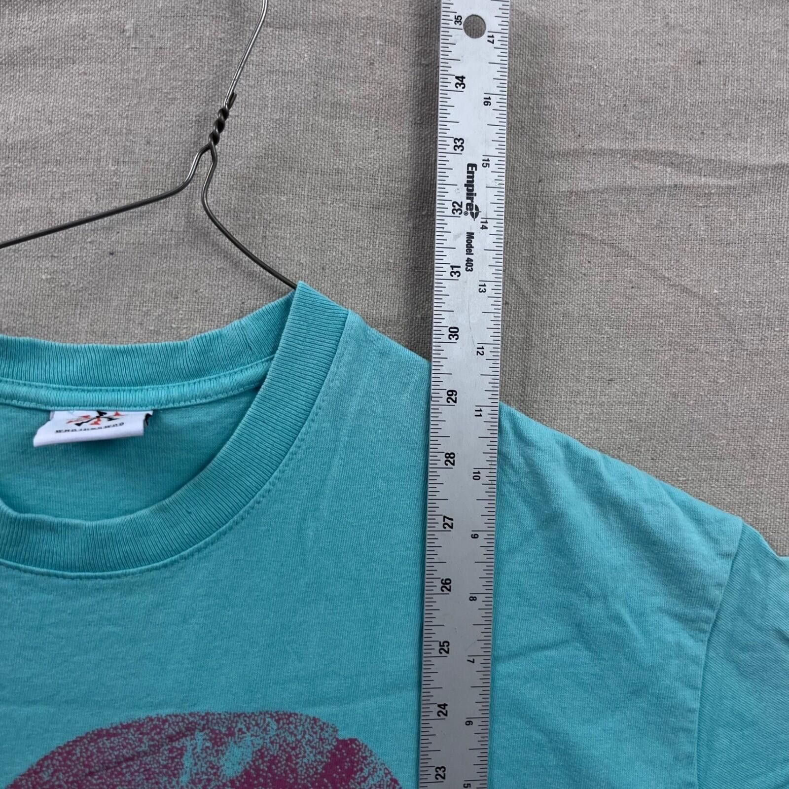 Other WhoJungWoo x Kasina Teal Graphic T-Shirt Men Medium Made in Size US M / EU 48-50 / 2 - 7 Thumbnail