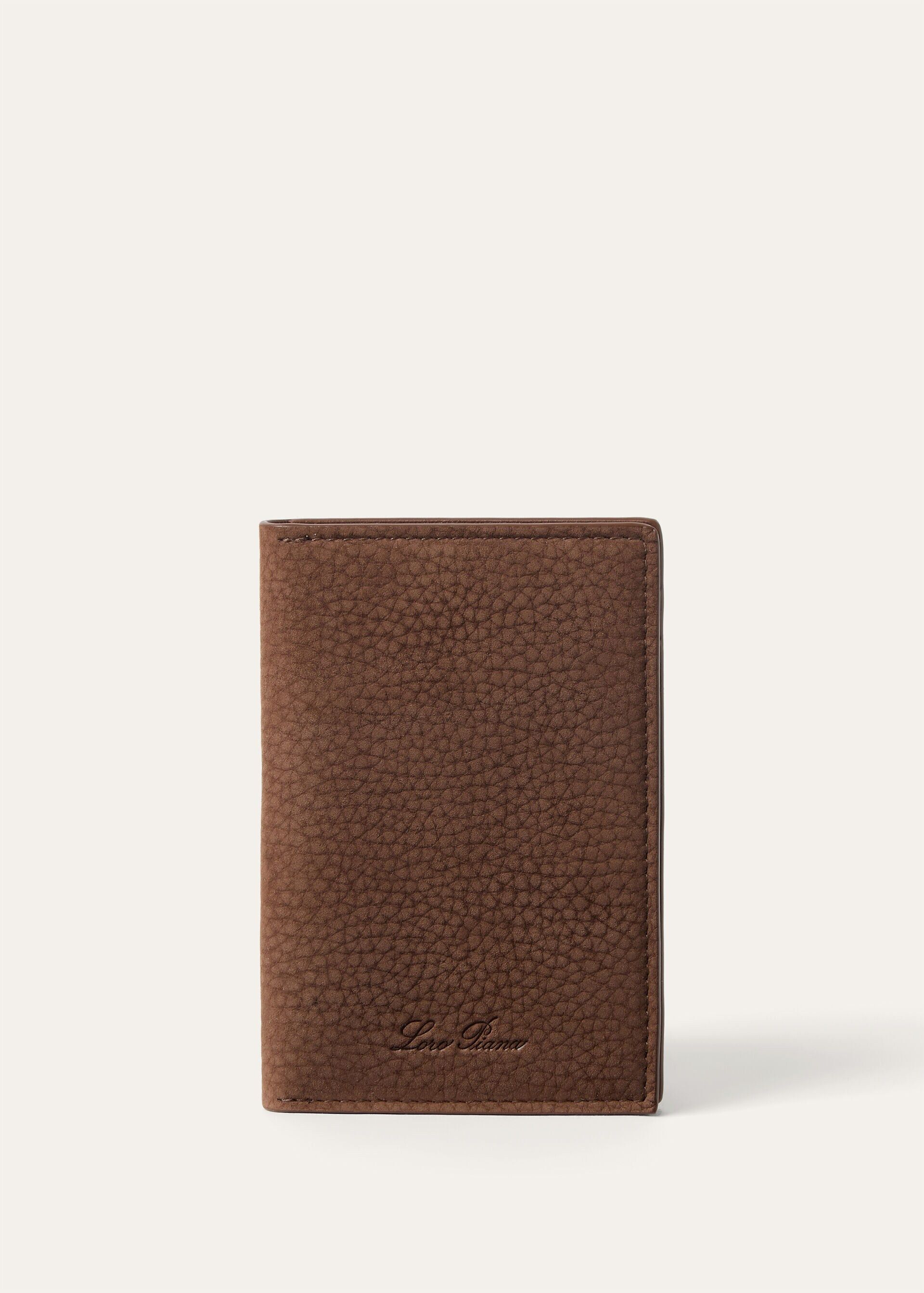 Loro Piana os11x0426 FAQ2295 Size: OS / L29 Bifold Cardholder Brownie Size ONE SIZE - 1 Thumbnail