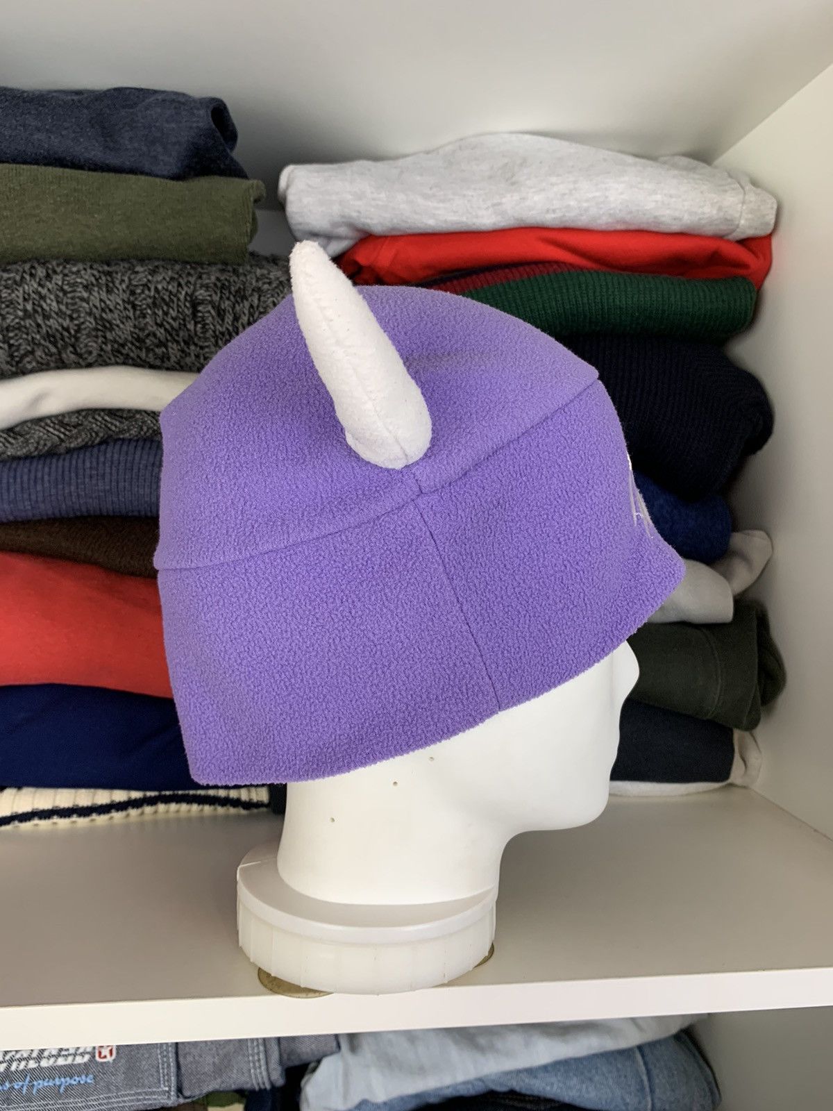 Other Y2K Milka Fleece Hat Size ONE SIZE - 3 Thumbnail