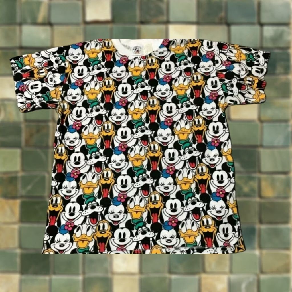 Disney VINTAGE THE DISNEY STORE T-Shirt Mickey Mouse Graphic Tee White L Adults Mens MYSM Size US L / EU 52-54 / 3 - 1 Thumbnail