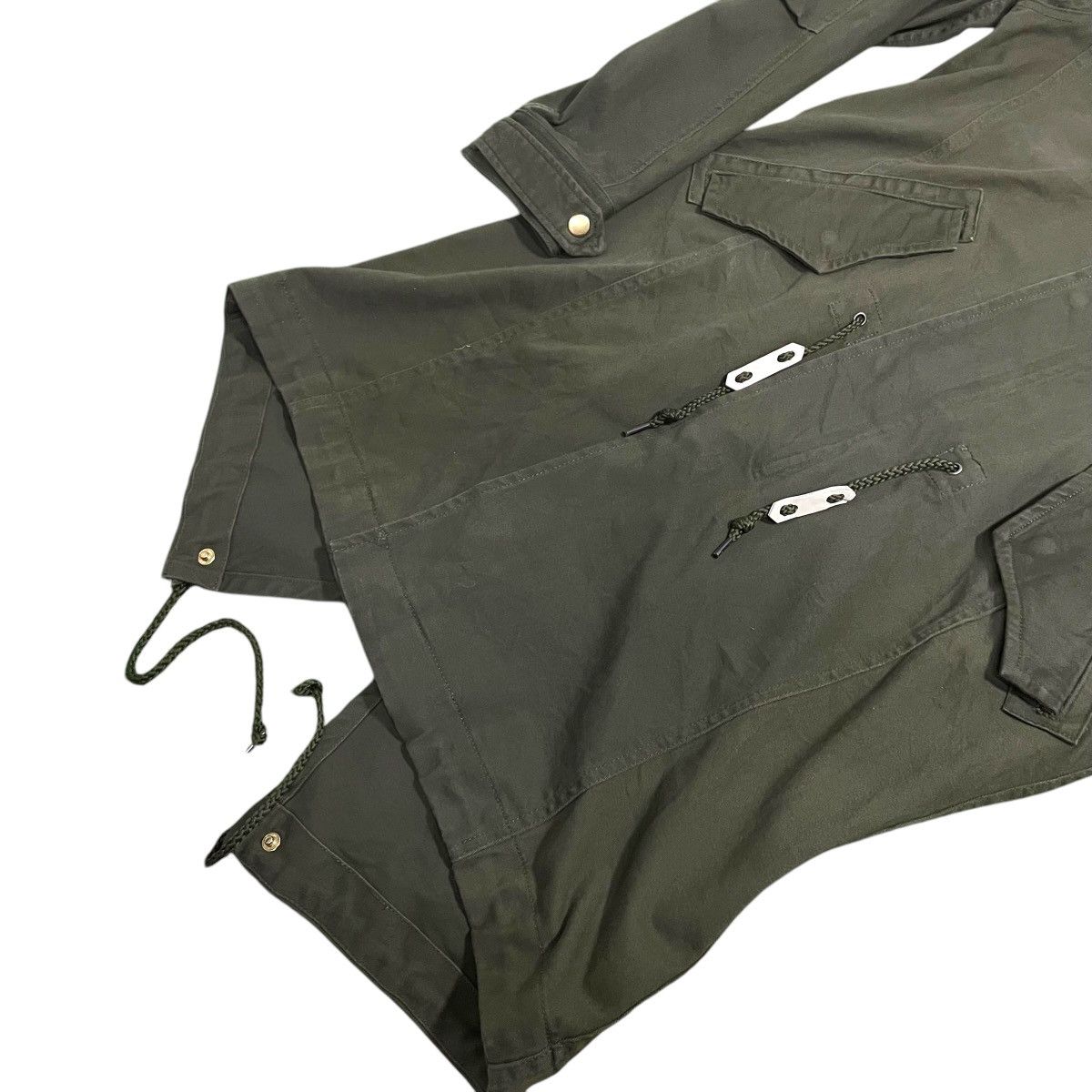 GOA 🇯🇵 SEMANTIC DESIGN PUNK MILITARY HOODIE FISHTAIL PARKA JACKET Size US M / EU 48-50 / 2 - 6 Thumbnail