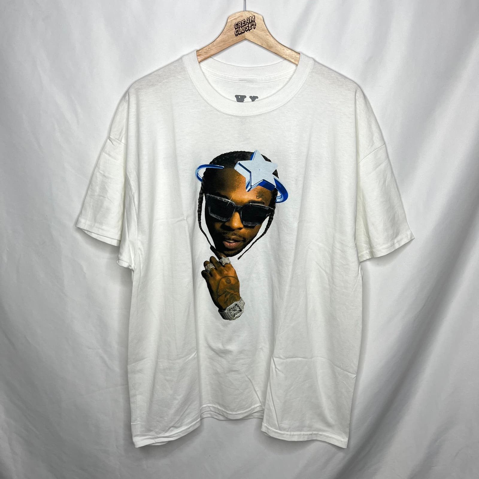 Vlone Meet the Woo Shoot for the Stars Halo Tour Merch Tee XL Grailed