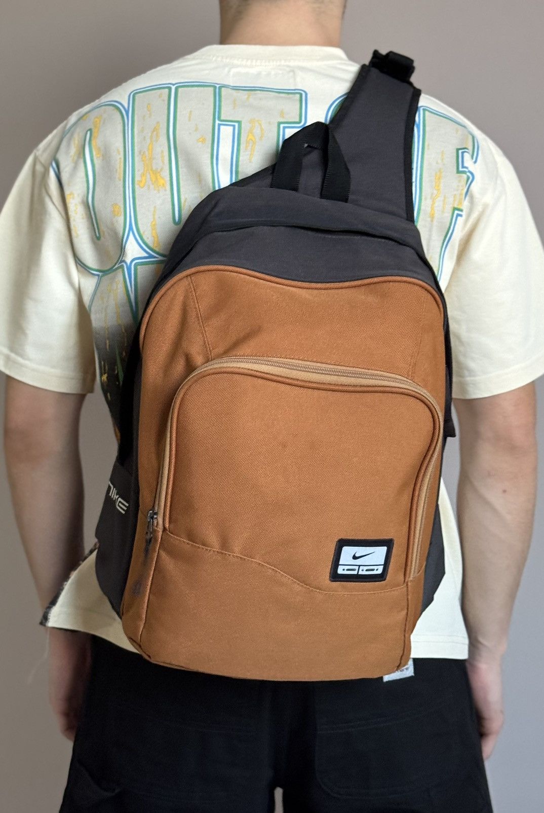 Nike 90s Nike Vintage Backpack Sling Bag Gorpcore Mini Swoosh Size ONE SIZE - 20 Thumbnail