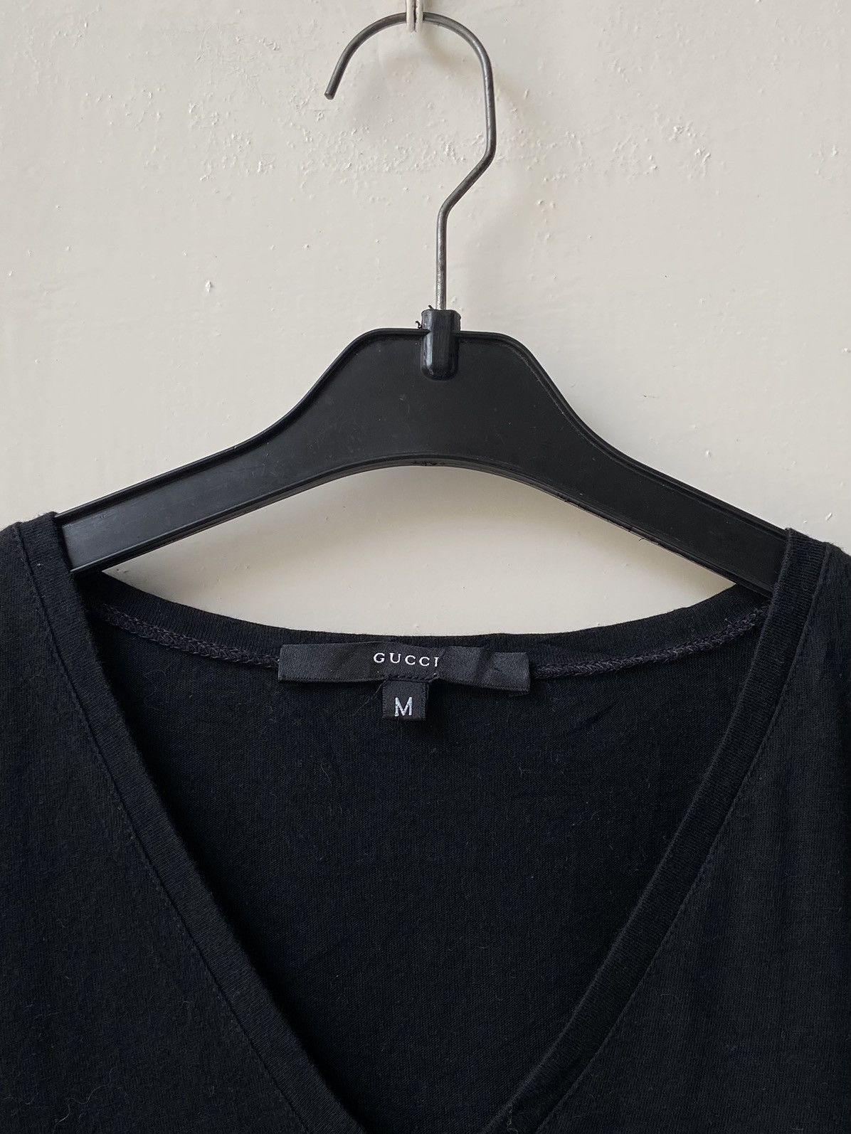 Gucci GUCCI Black T-shirt Size US XS / EU 42 / 0 - 5 Thumbnail