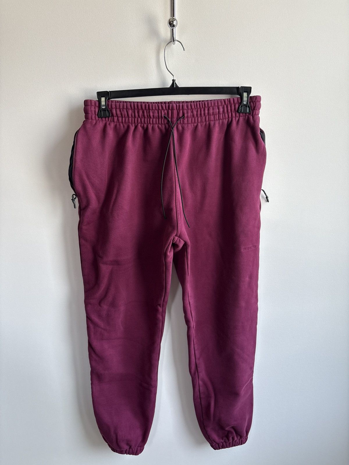 Zanerobe Zanerobe Burgundy Joggers Sweatpants Streetwear Hype Size US 32 / EU 48 - 1 Thumbnail