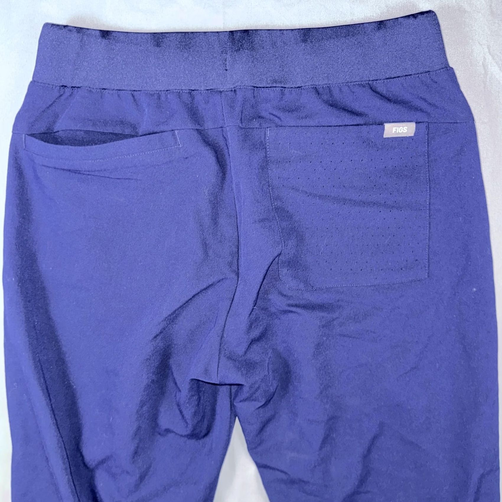 Vintage FIGS Technical Collection Pants Mens Small Blue Jogger Workwear Stretch Size US 29 - 7 Thumbnail
