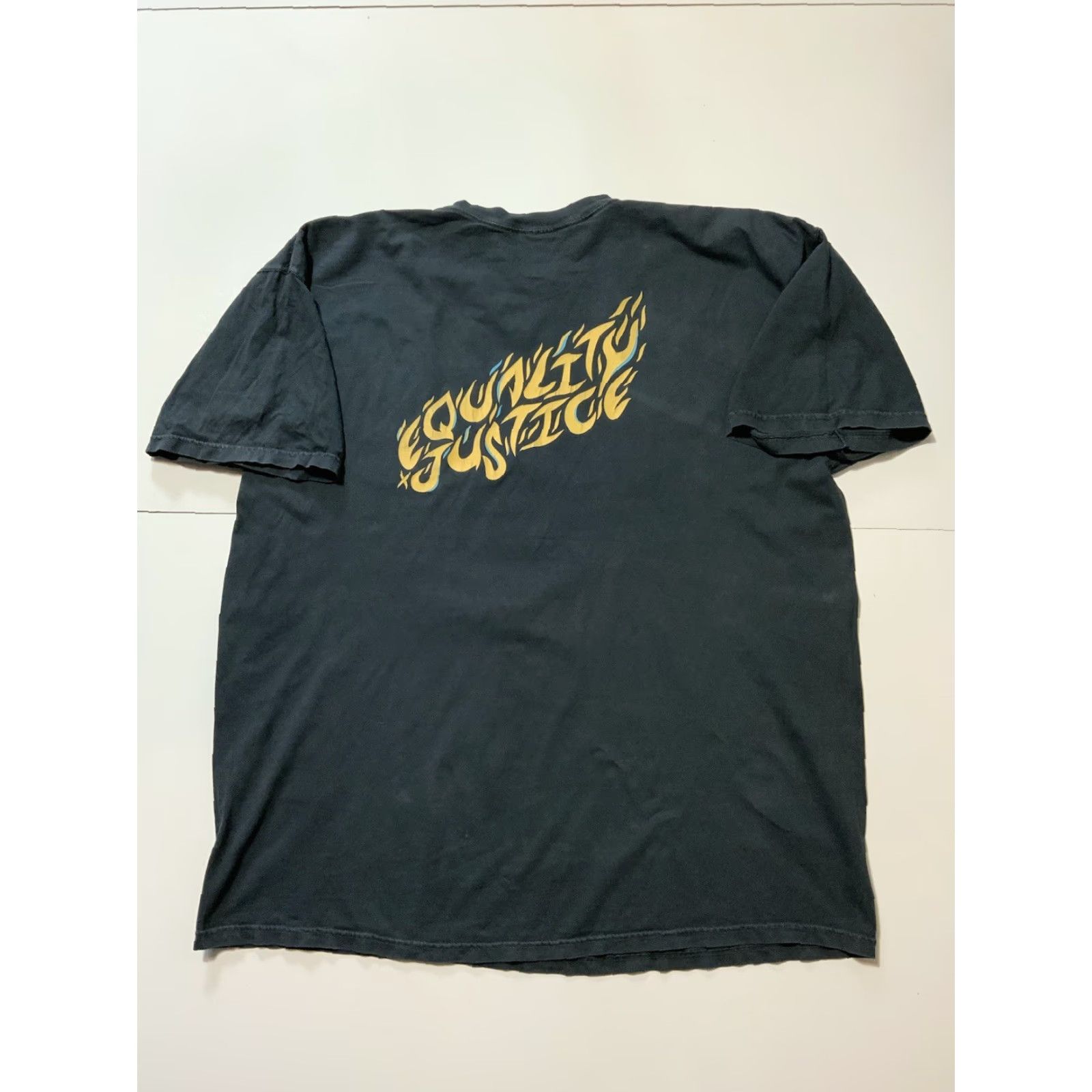 Vintage Kampeon T-Shirt Mens Regular Gray XXL Graphic Justice Philippines Filipino S/S Size US XXL / EU 58 / 5 - 3 Thumbnail