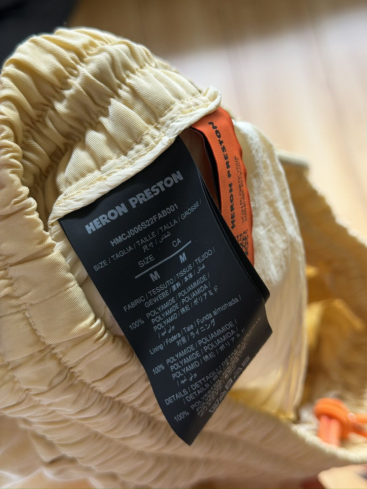 Heron Preston HERON PRESTON new nylon zip pants Size US 33 - 14 Thumbnail